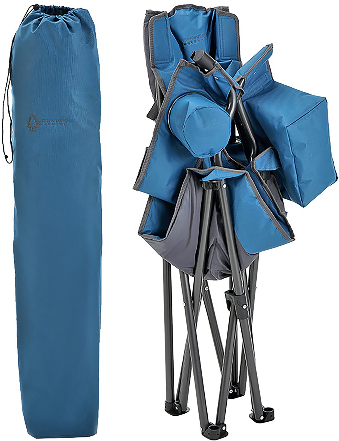 Arrowhead Outdoor Portable Folding Camping Quad Chair - view number 2