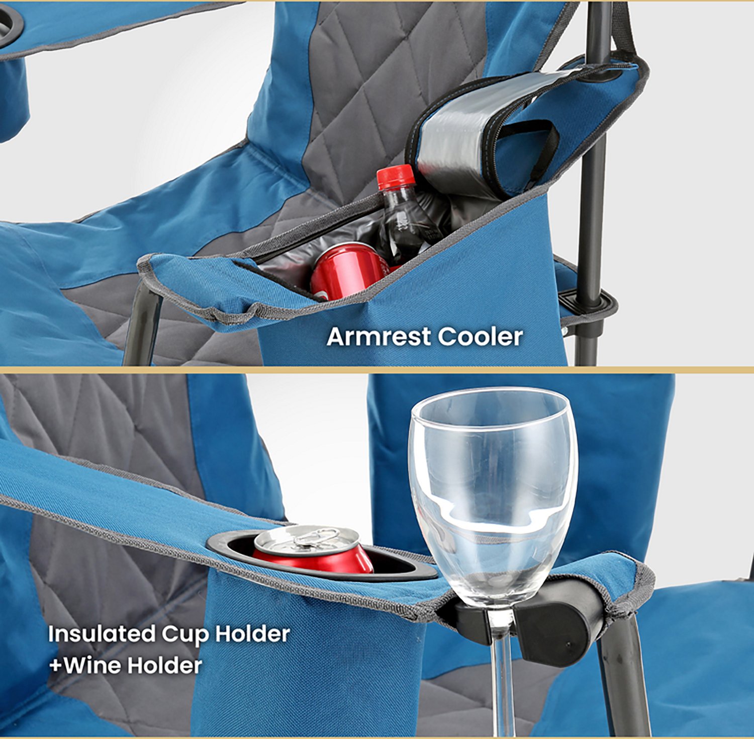 Arrowhead Outdoor Portable Folding Camping Quad Chair - view number 6