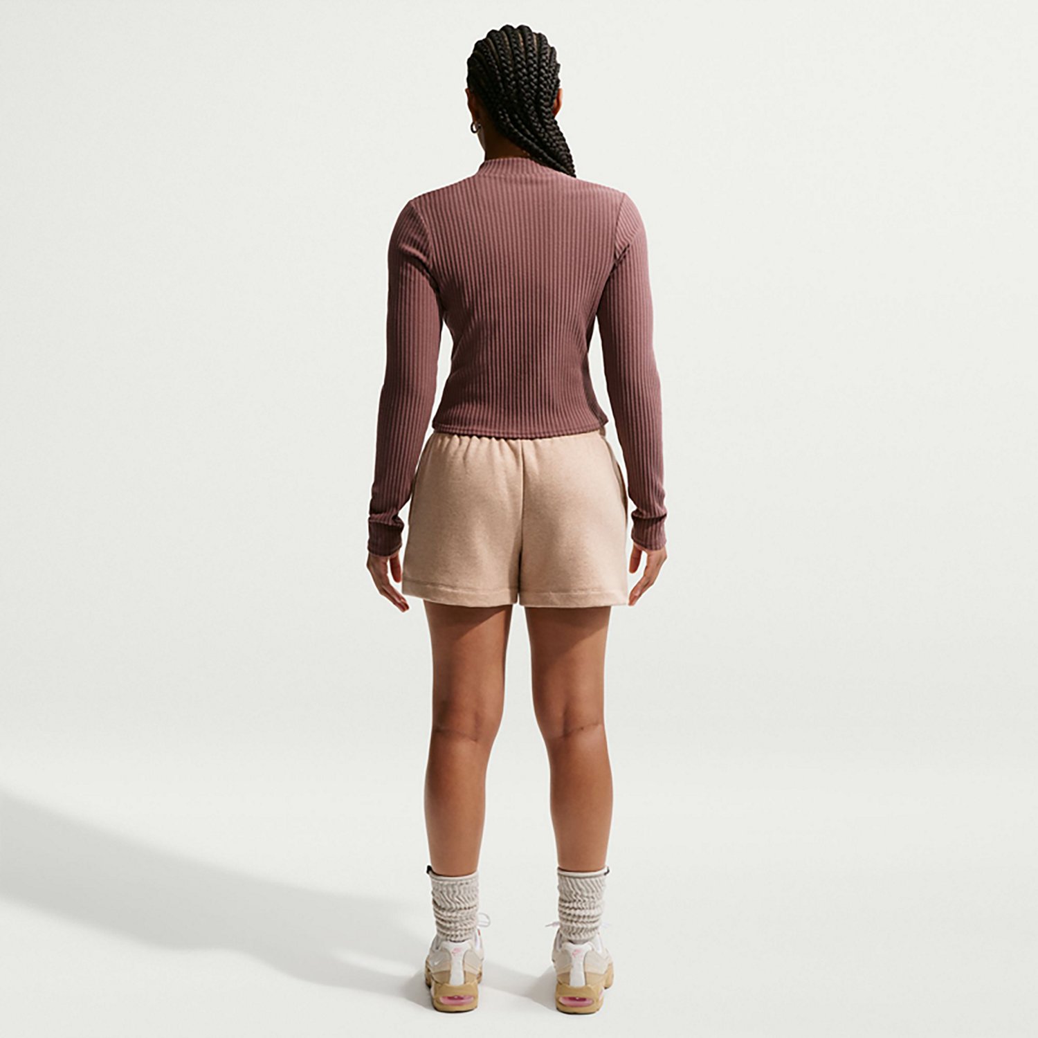 Nike Women's Club Fleece Shorts                                                                                                  - view number 5