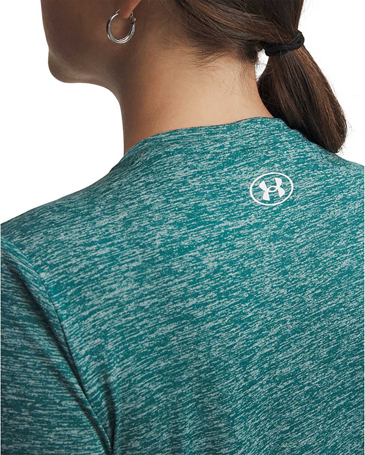 Under Armour Women's UA Tech Twist V-neck T-shirt                                                                                - view number 3