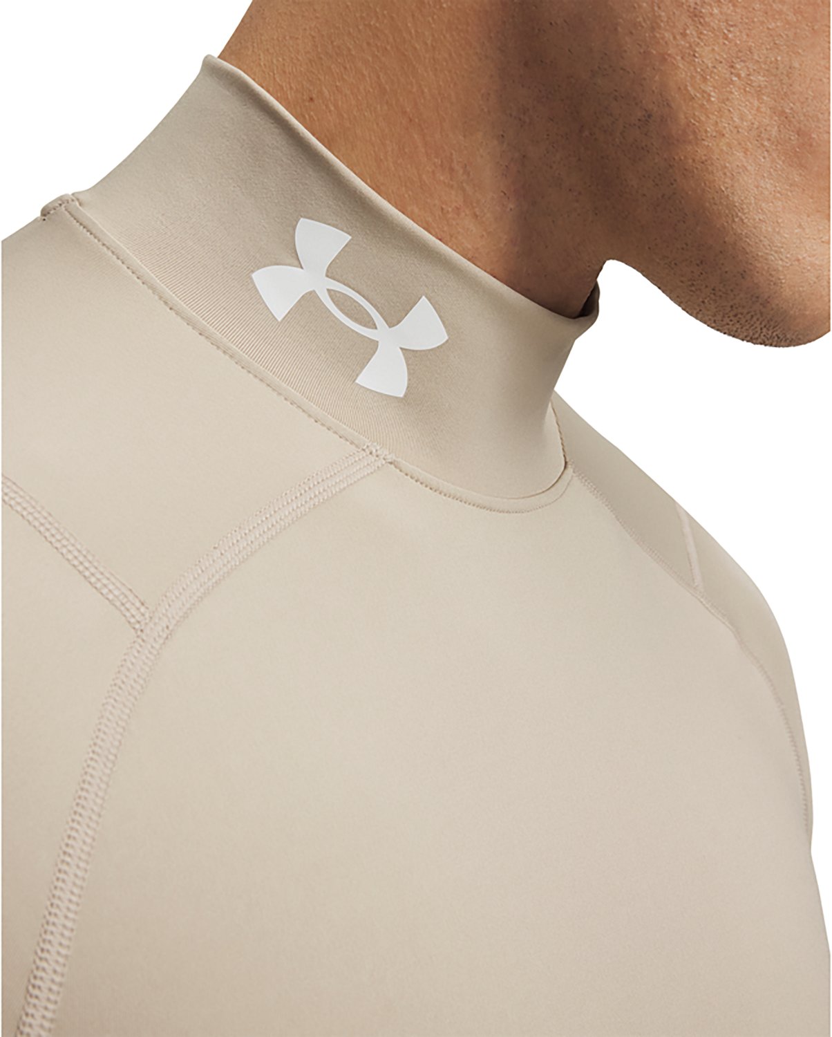 Under Armour Men's HeatGear Compression Mock Short Sleeve Shirt - view number 3