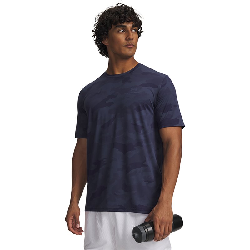Under Armour Men's Vanish Energy Camo T-Shirt, Medium, Midnight Navy/Midnight Navy