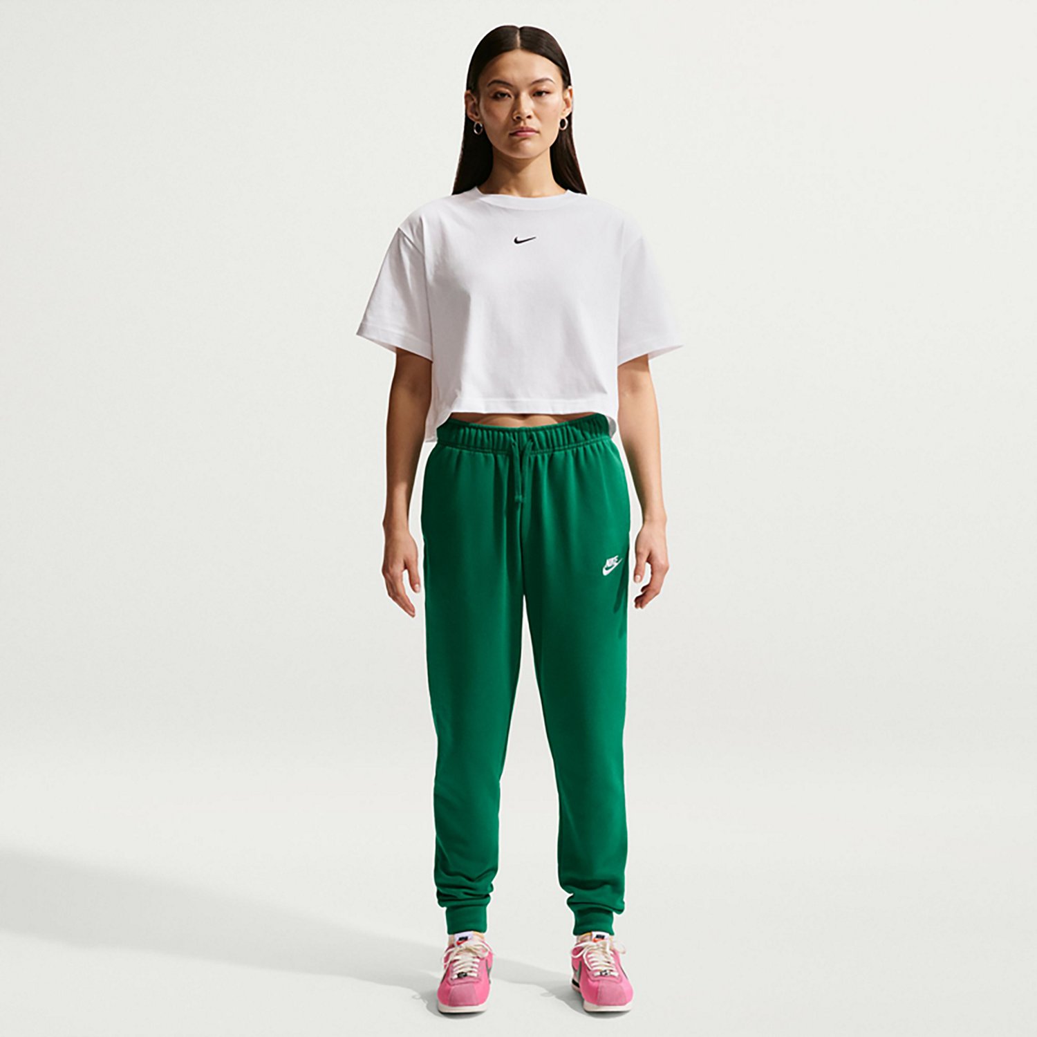 Nike Women's Nike Sportswear Classic Crop Short Sleeve T-shirt - view number 4