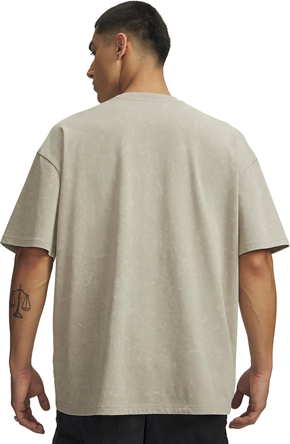 Under Armour Men's Heavyweight Logo Wash T-shirt - view number 2