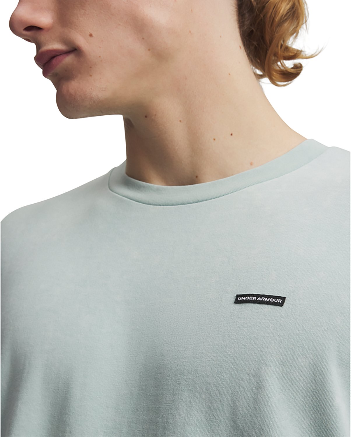 Under Armour Men's Heavyweight Logo Wash T-shirt - view number 3