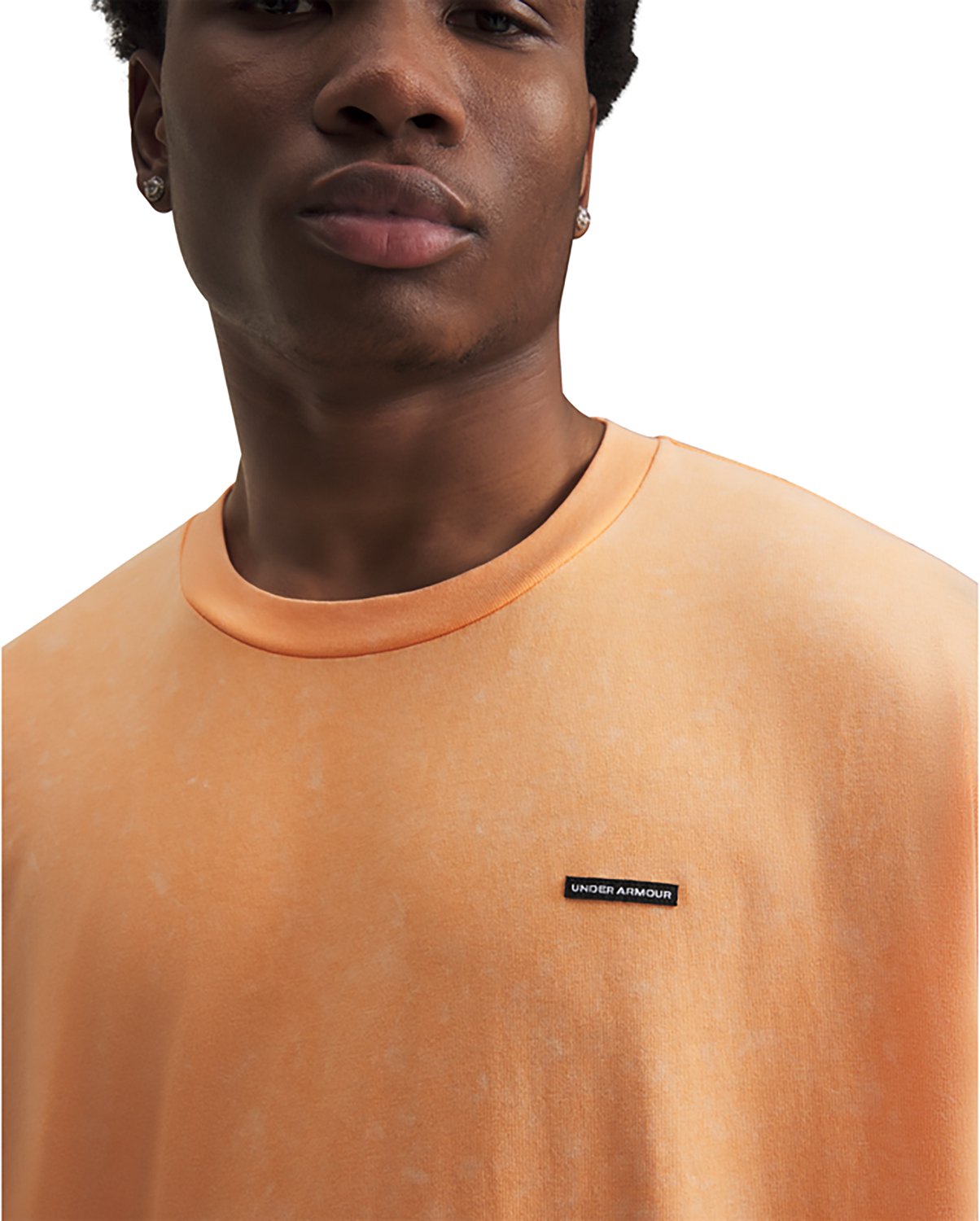 Under Armour Men's Heavyweight Logo Wash T-shirt - view number 3
