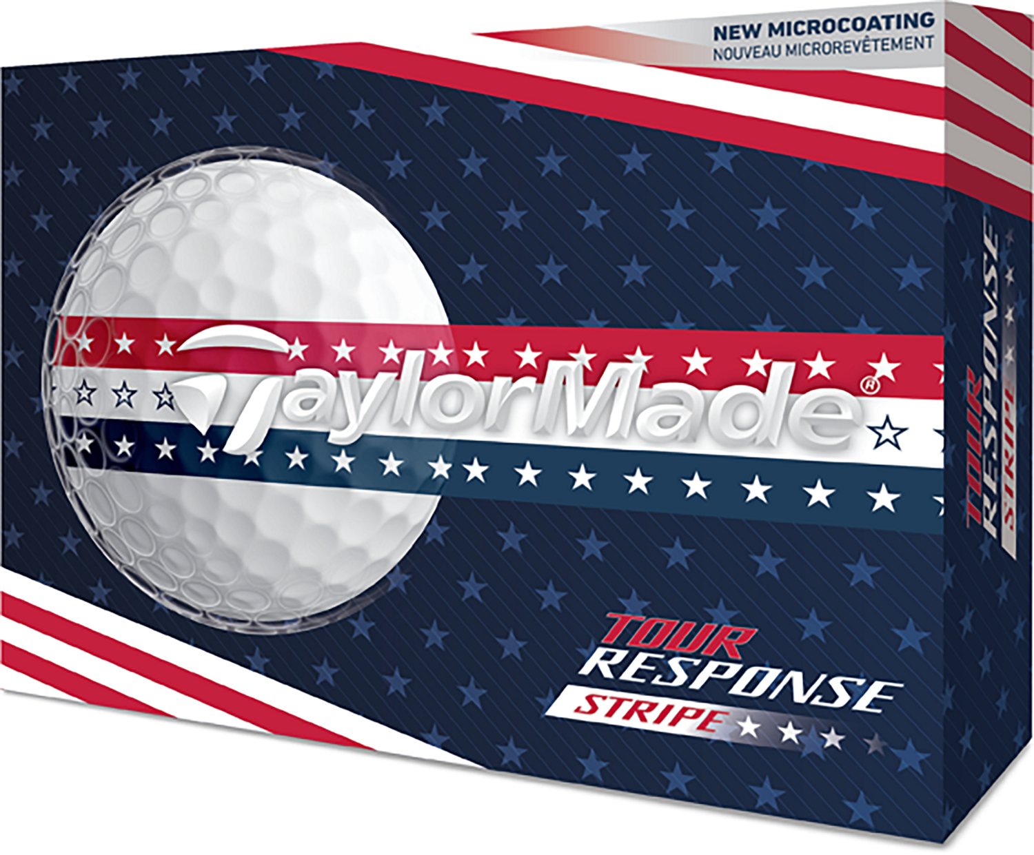 TaylorMade 2026 Tour Response Stripe USA Golf Balls 12-Pack - view number 2