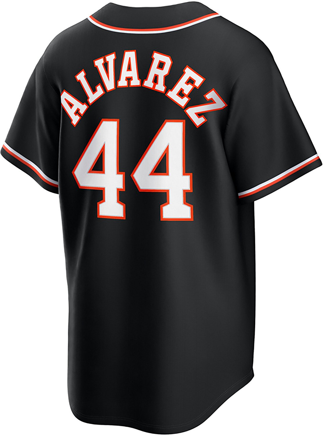 Nike Men's Houston Astros Yordan Alvarez 2026 Black Out Fashion Replica Jersey - view number 2