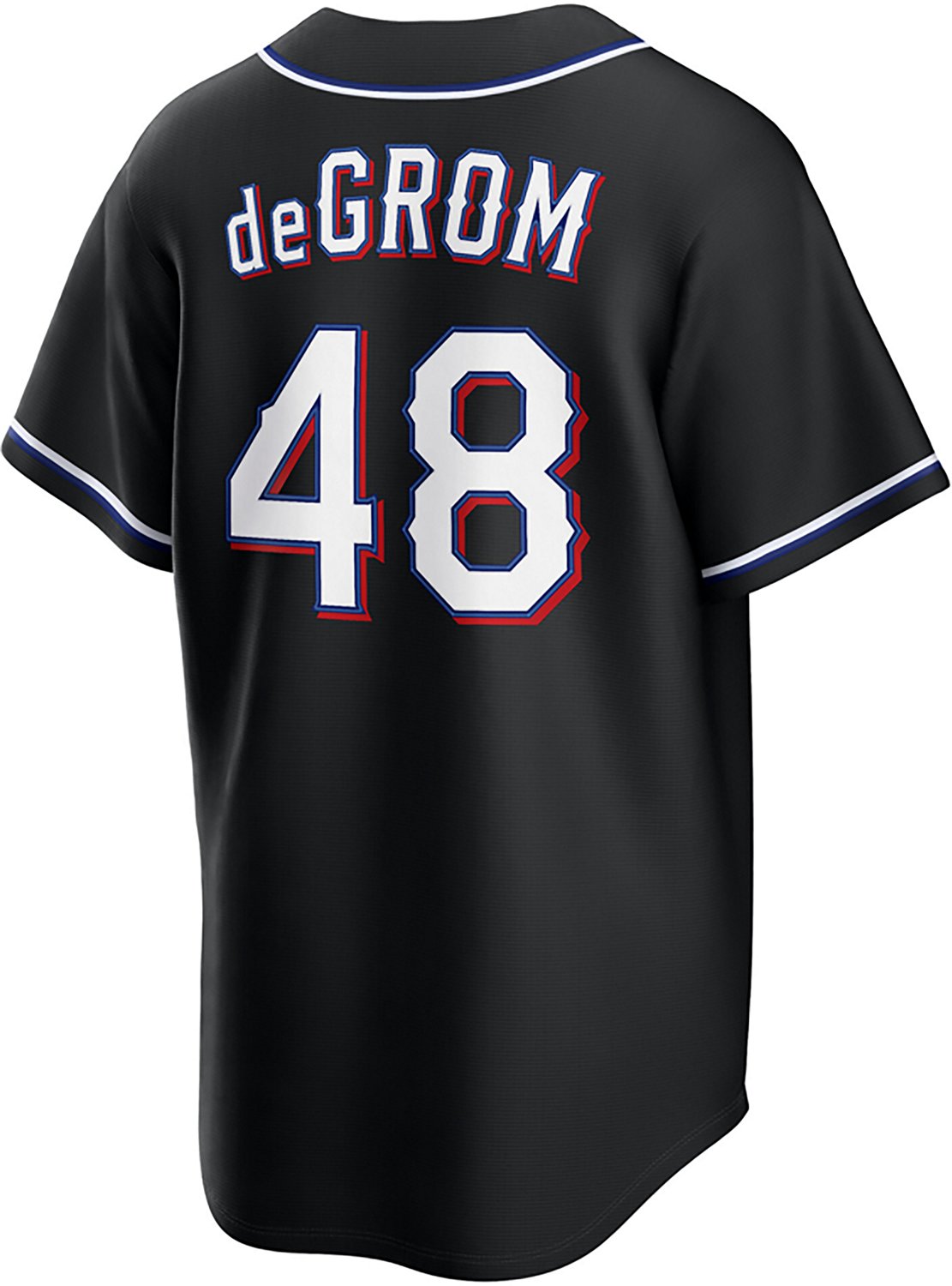 Nike Men's Texas Rangers Jacob Degrom 2026 Black Out Fashion