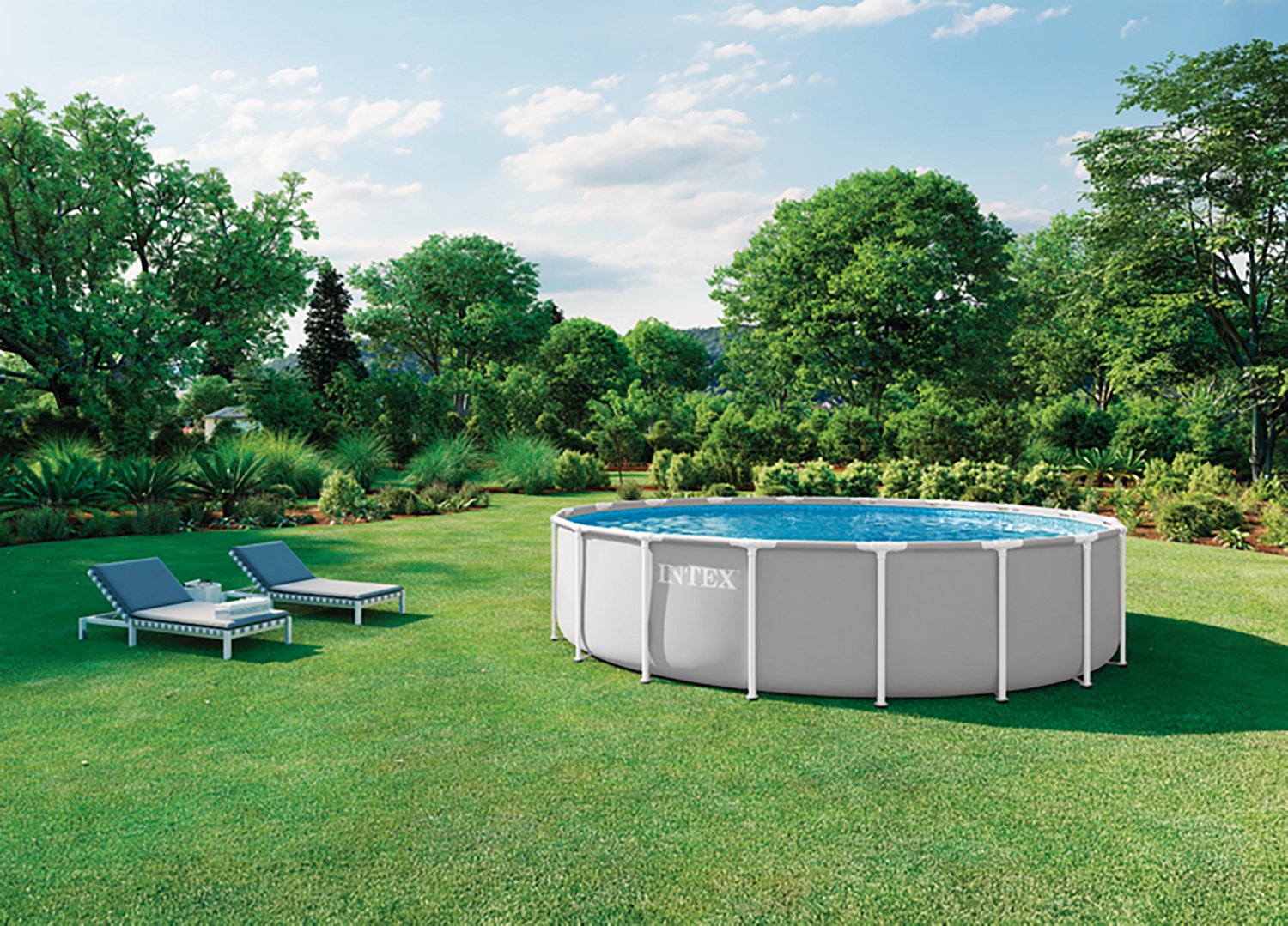 INTEX Prism Frame 18ft x 48in Pool Set - view number 5