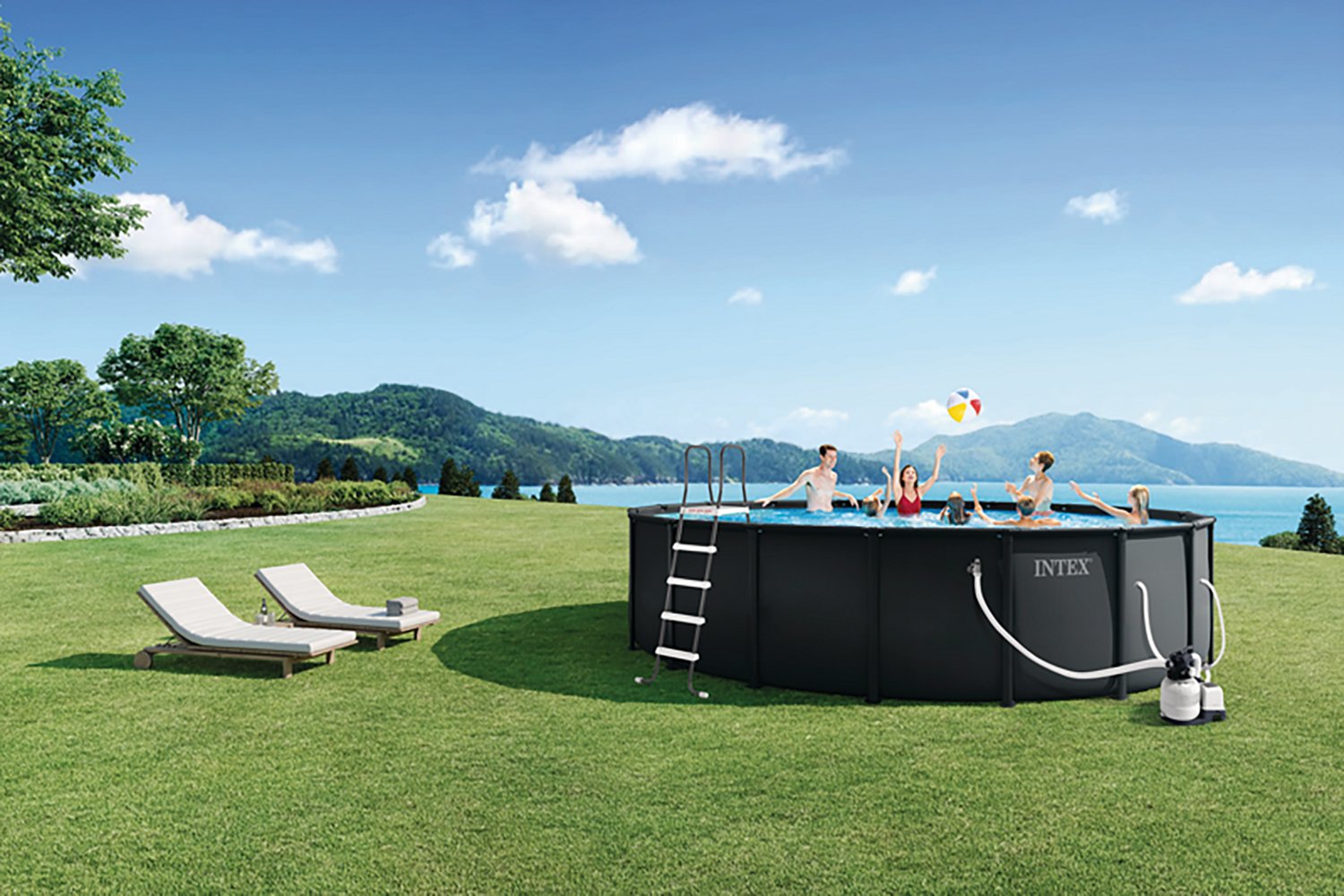 INTEX Ultra XTR Frame 18 ft x 52in Pool Set - view number 4