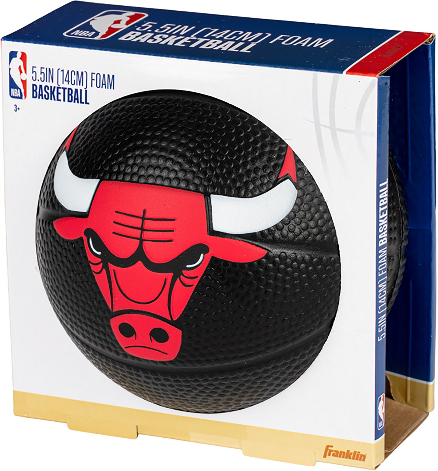 Franklin Sports NBA Chicago Bulls Mini Foam Basketball - view number 3
