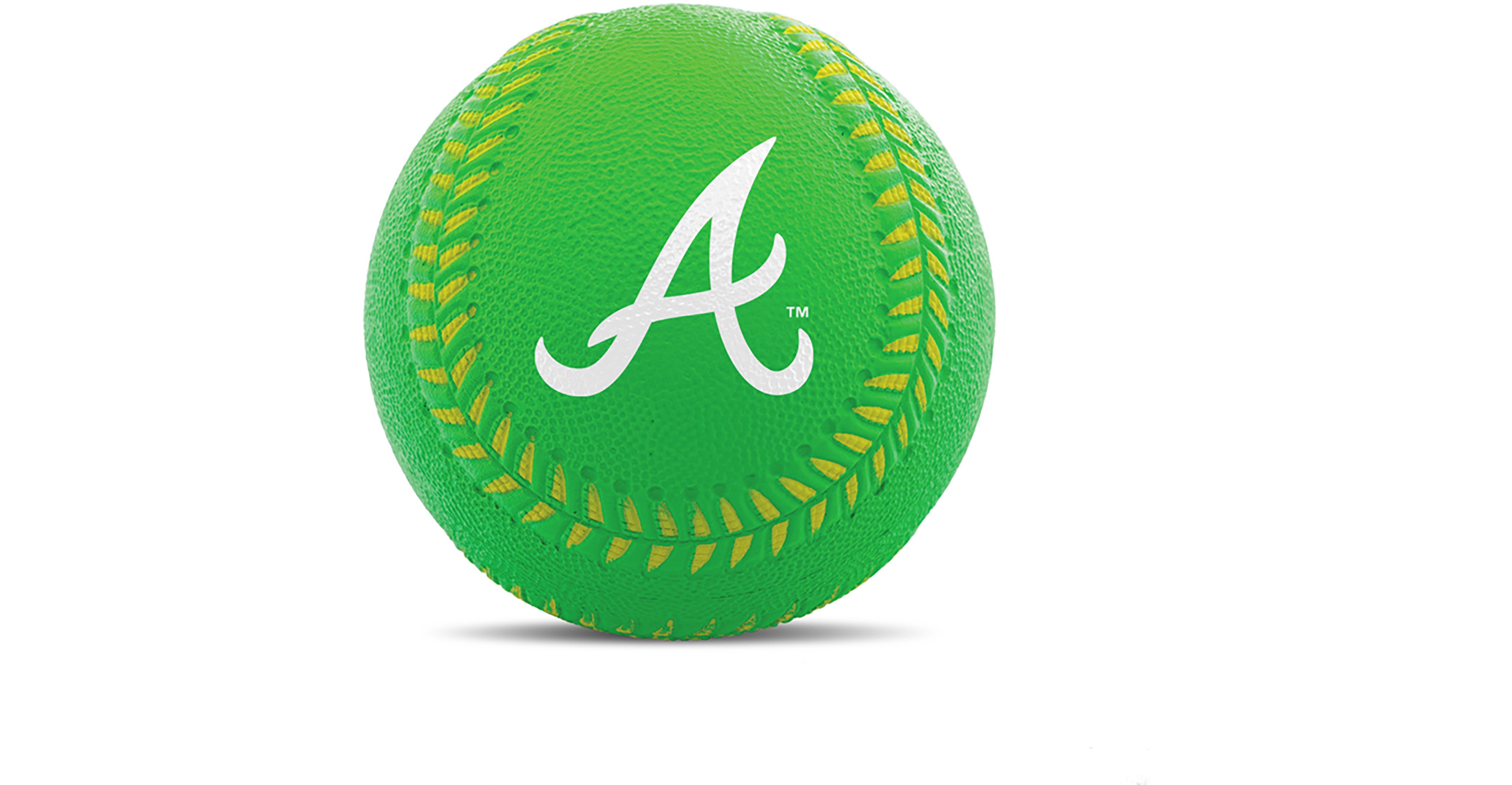 Franklin Sports Atlanta Braves Pro Bite Foam Baseball