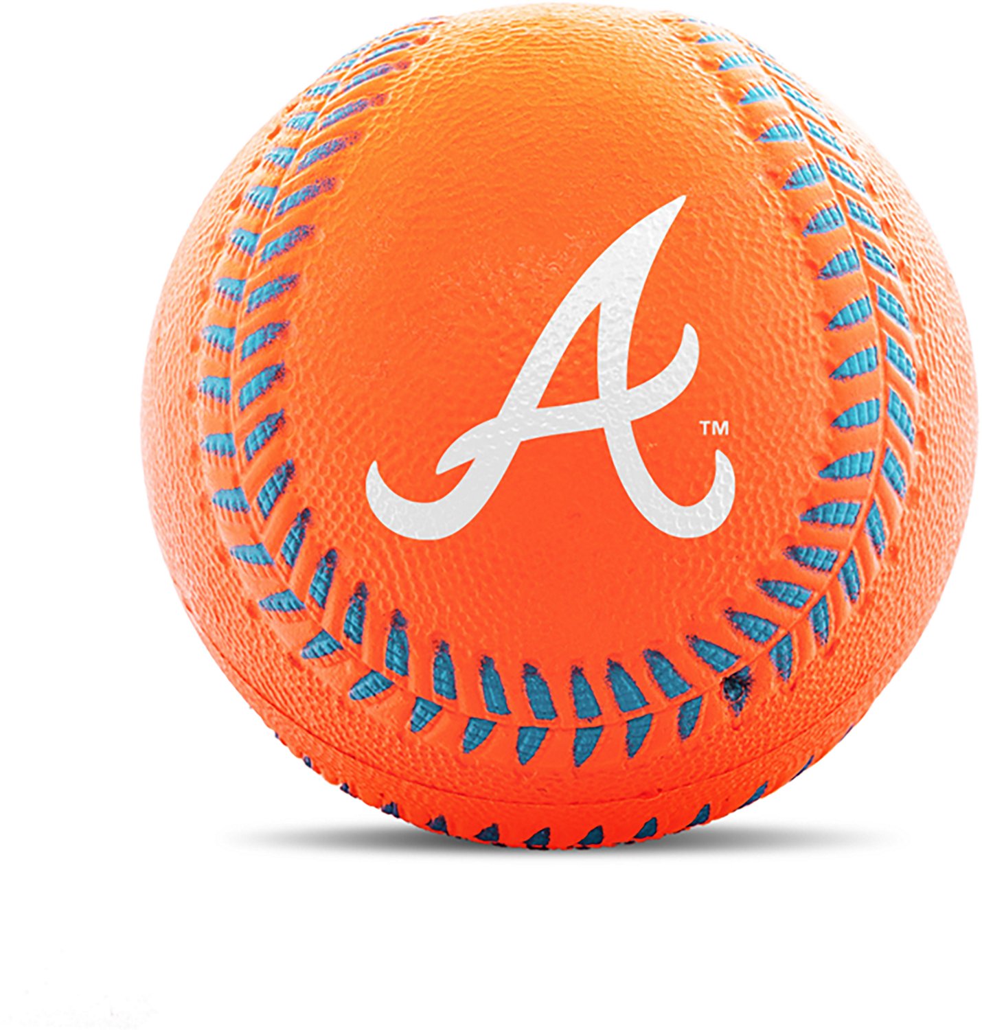 Franklin Sports Atlanta Braves Pro Bite Foam Baseball - view number 2