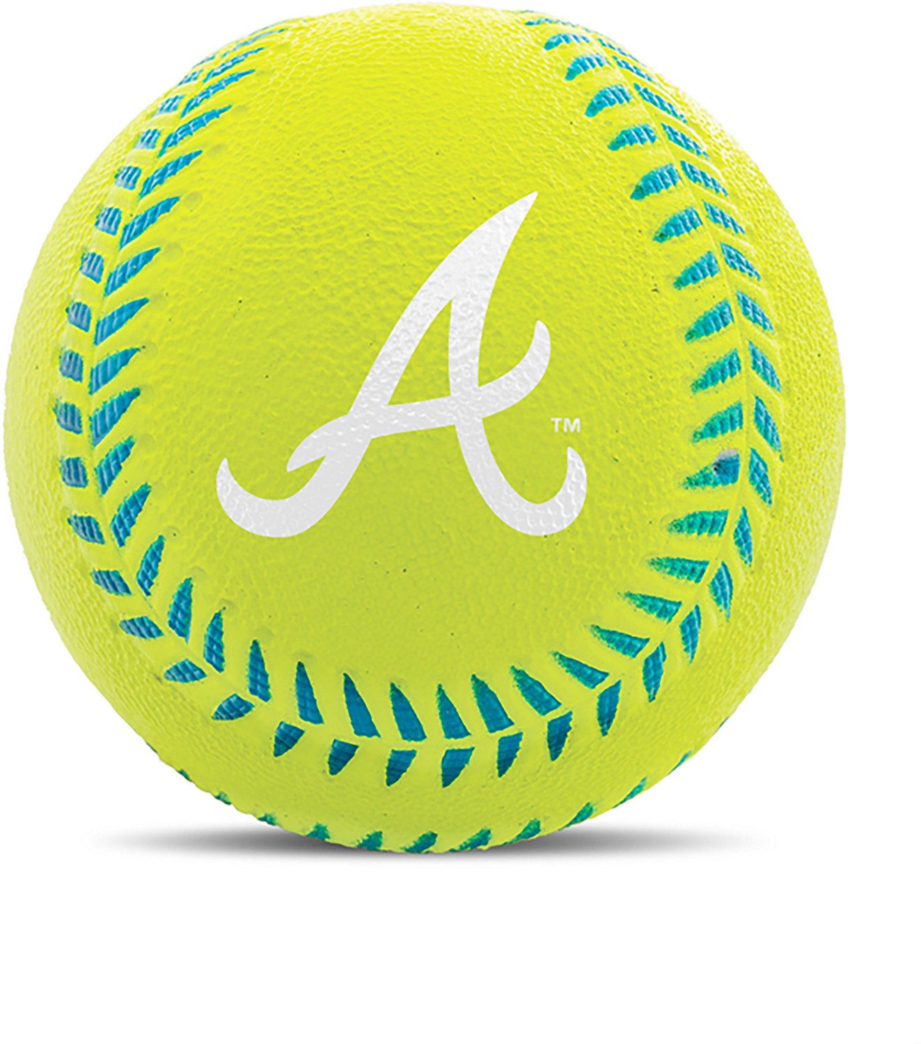 Franklin Sports Atlanta Braves Pro Bite Foam Baseball - view number 3