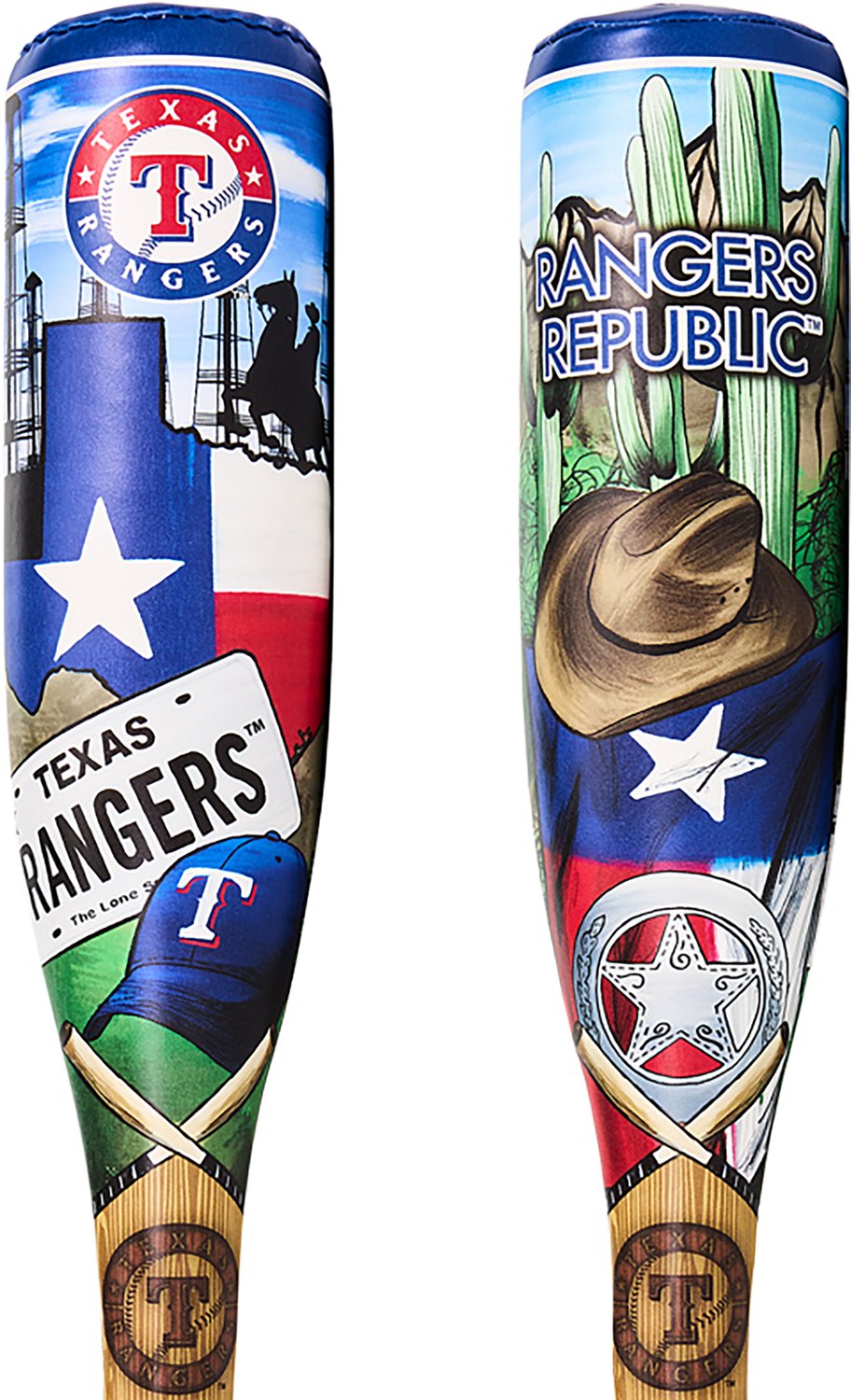 Franklin Sports Kids' MLB Texas Rangers Soft Sport Bat and Ball Set - view number 2