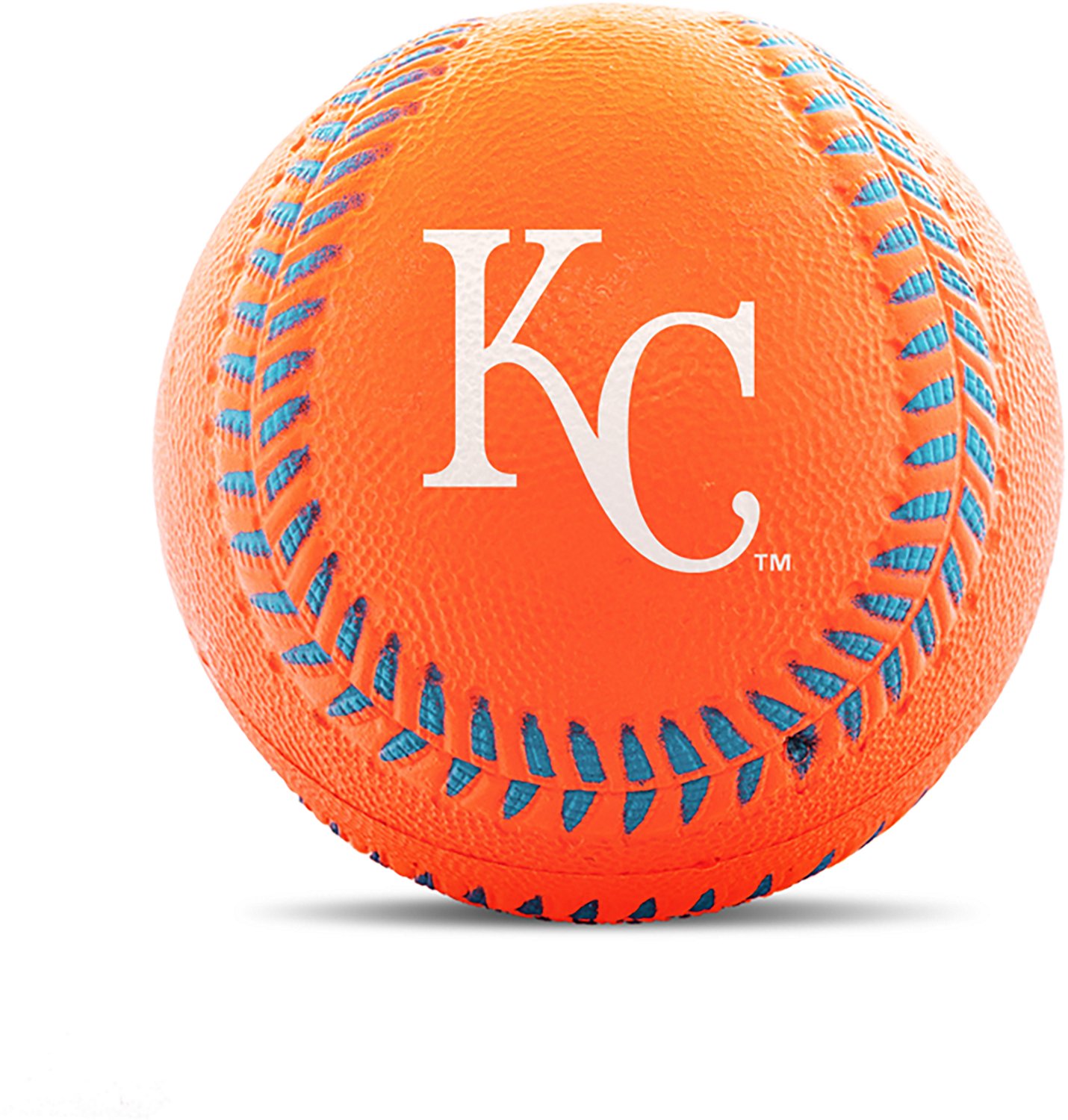 Franklin Sports MLB Kansas City Royals Pro-Bright Rubber Foam Baseball