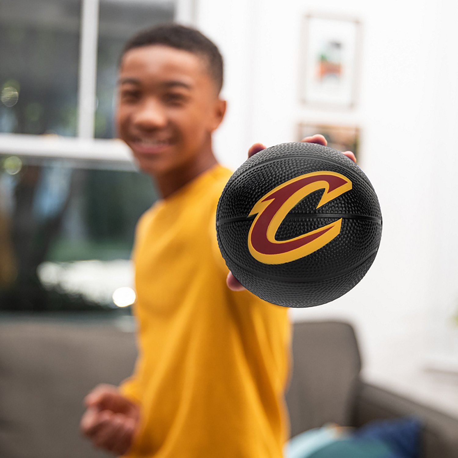Franklin Kids' Cleveland Cavaliers 5.5 in Mini Foam Basketball