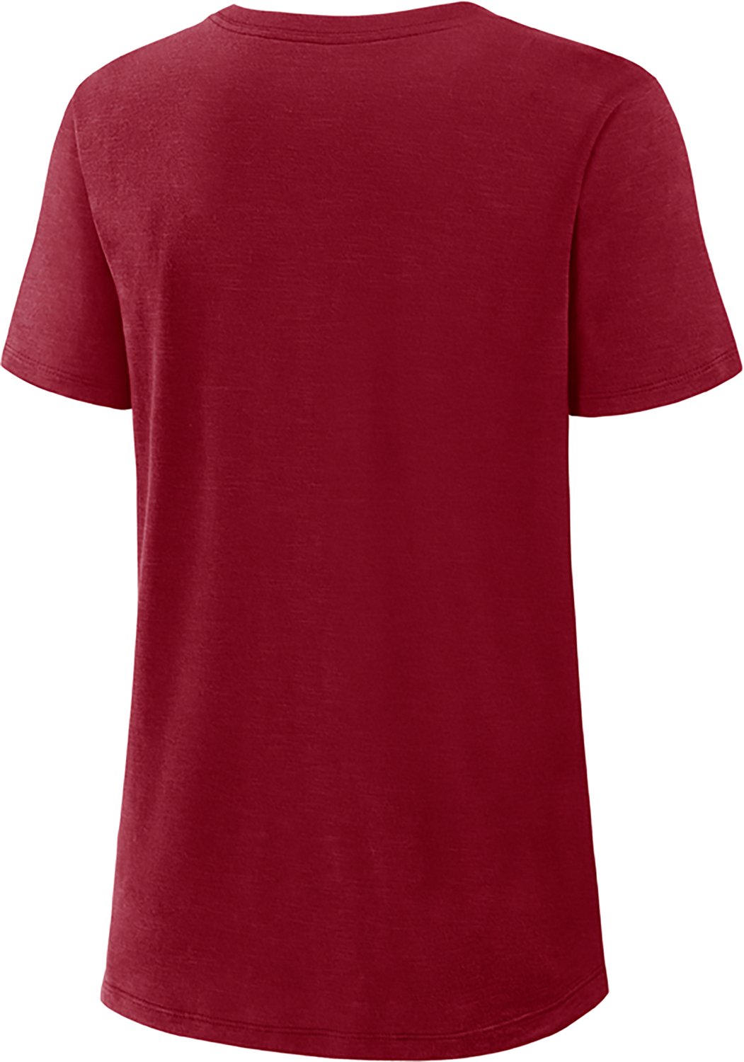 Nike Women's University of Oklahoma Script Vault Logo Legacy Slub Graphic T-shirt - view number 2