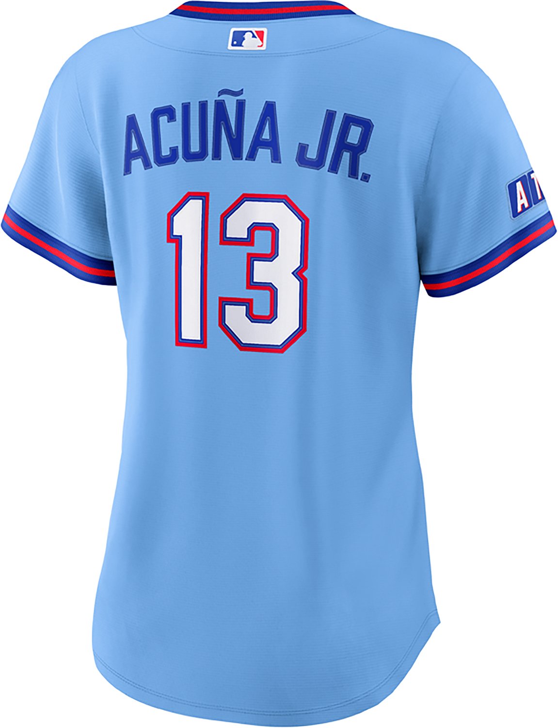 Nike Women's Atlanta Braves City Connect Replica Ronald Acuna Jr #13 Jersey - view number 2