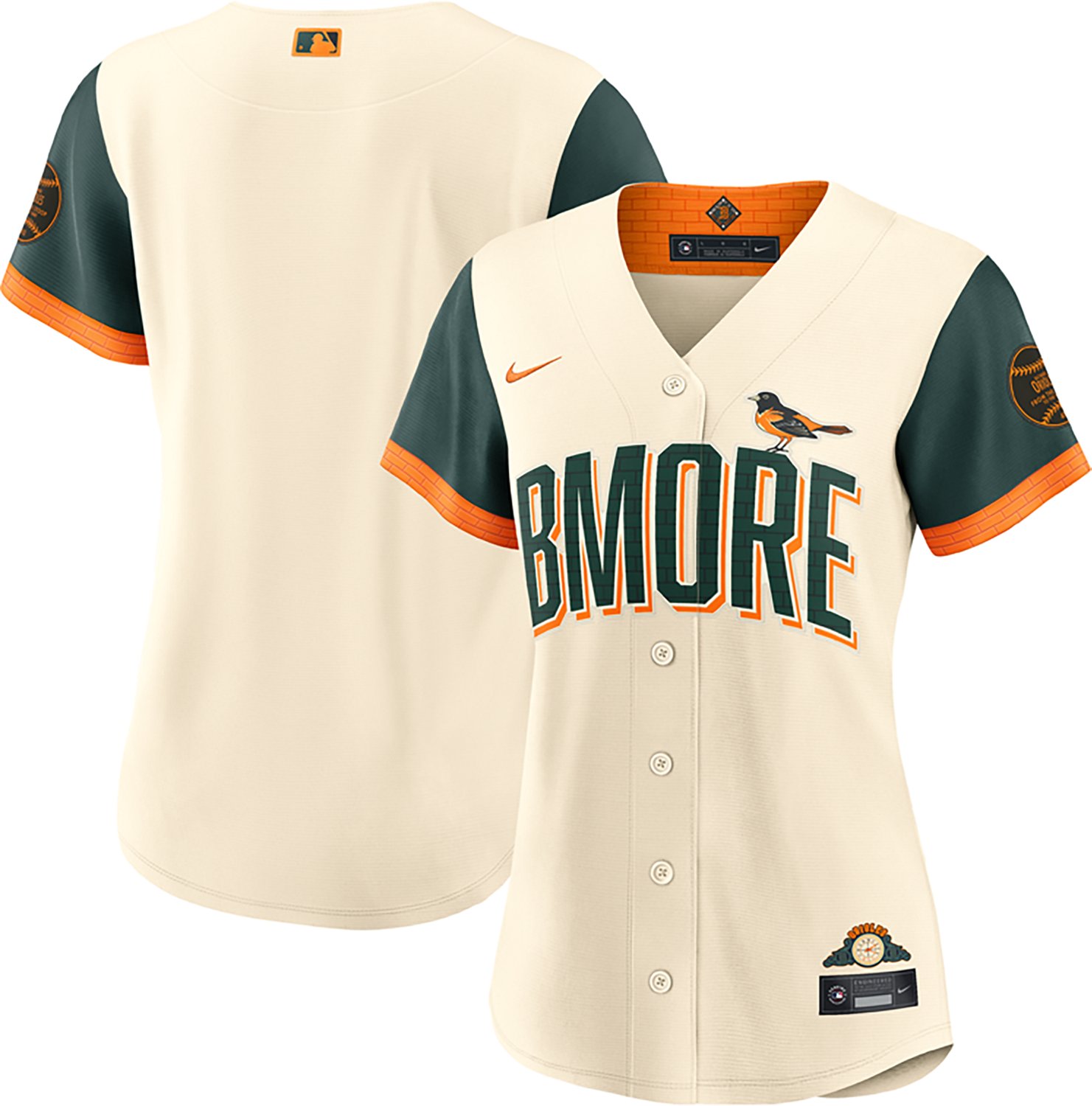 Nike Women's Baltimore Orioles City Connect Replica Jersey - view number 3