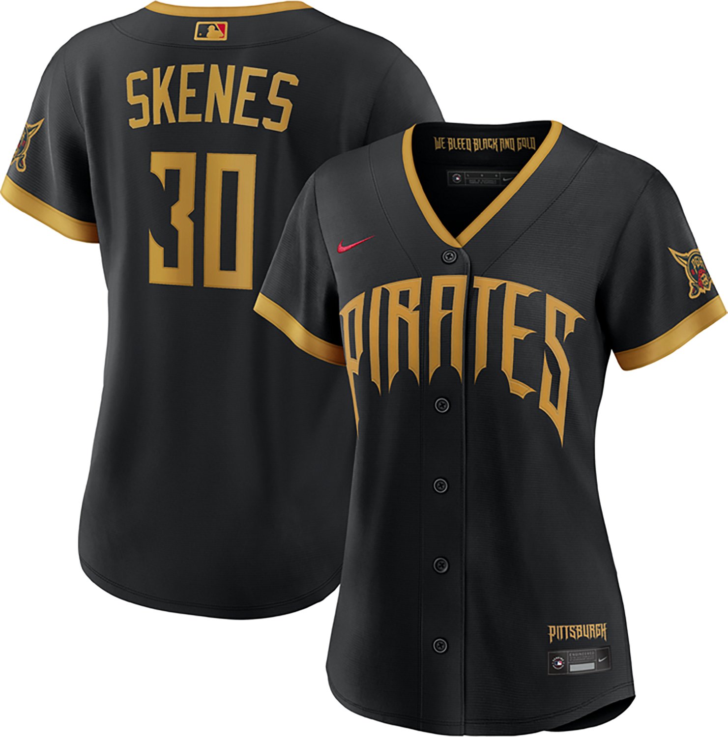 Nike Women's Pittsburgh Pirates City Connect Replica Paul Skenes #30 Jersey - view number 3