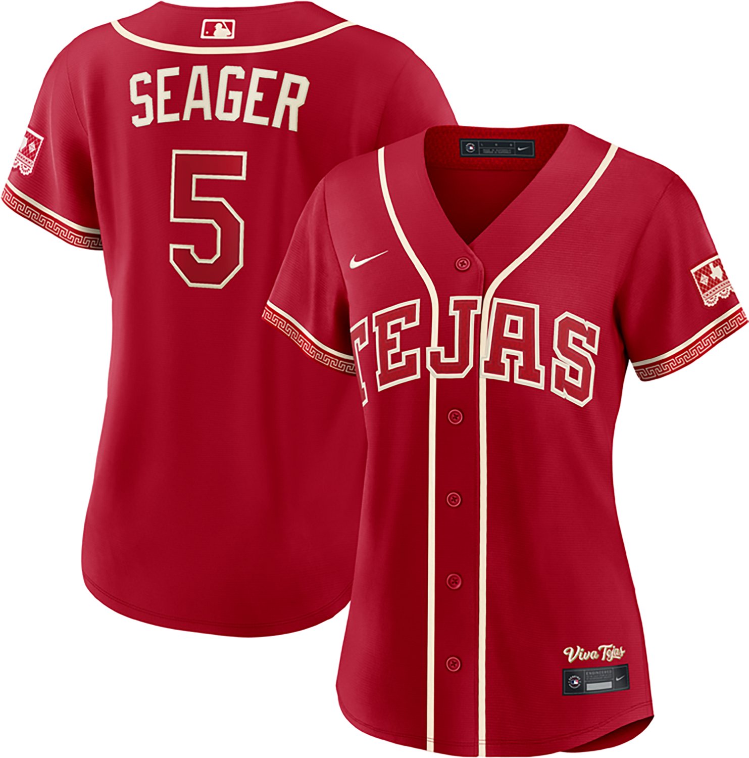 Nike Women's Texas Rangers City Connect Replica Corey Seager #5 Jersey - view number 3
