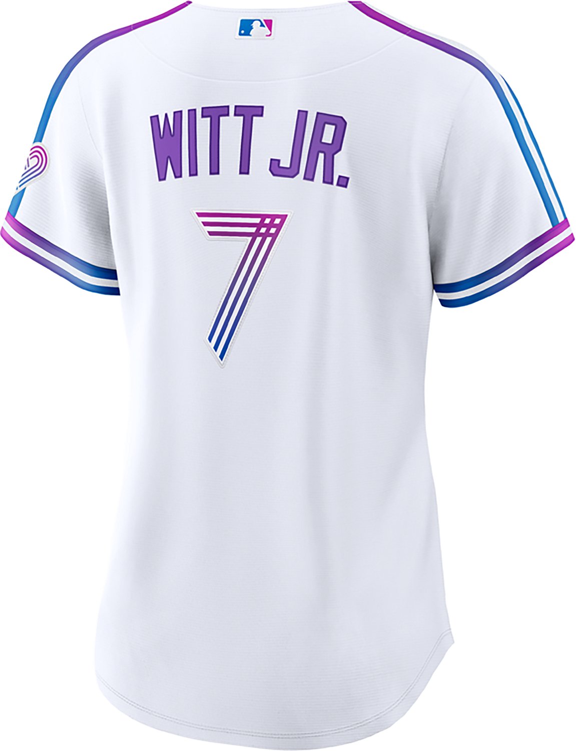 Nike Women's Kansas City Royals City Connect Replica Bobby Witt Jr #7 Jersey - view number 2