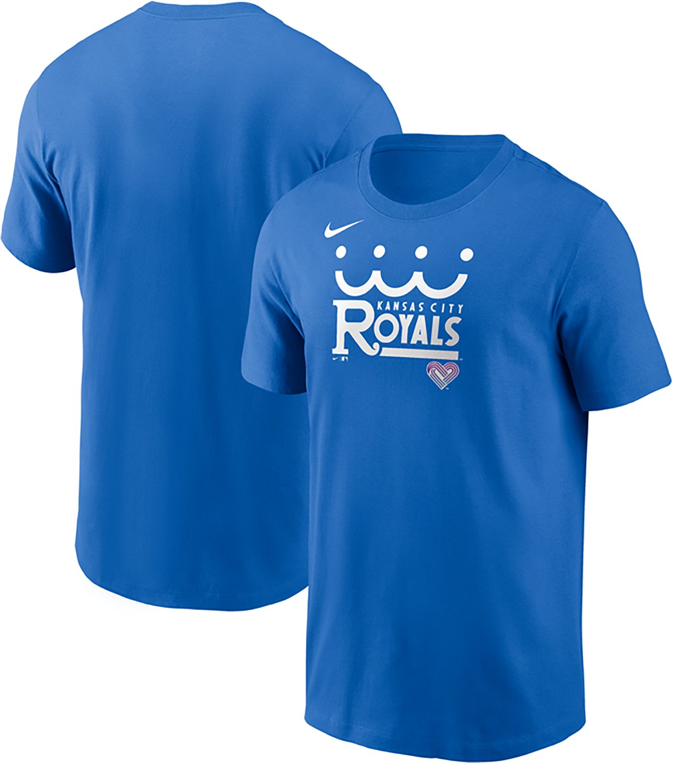 Nike Men's Royals City Connect 2.0 Wordmark T-shirt - view number 3