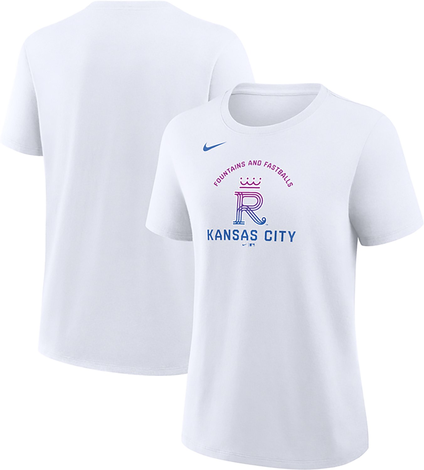 Nike Women's Kansas City Royals City Connect Cotton T-shirt - view number 3