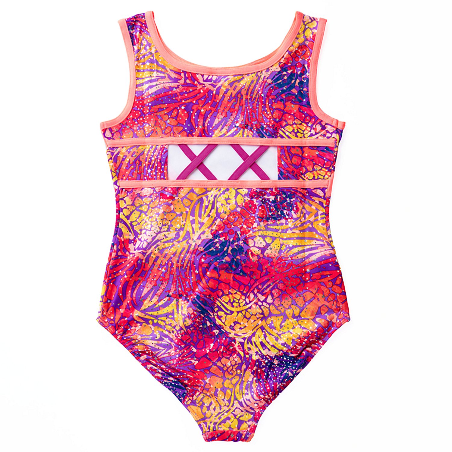 Rainbeau Moves Girls Party Animal Print Leotard - view number 2