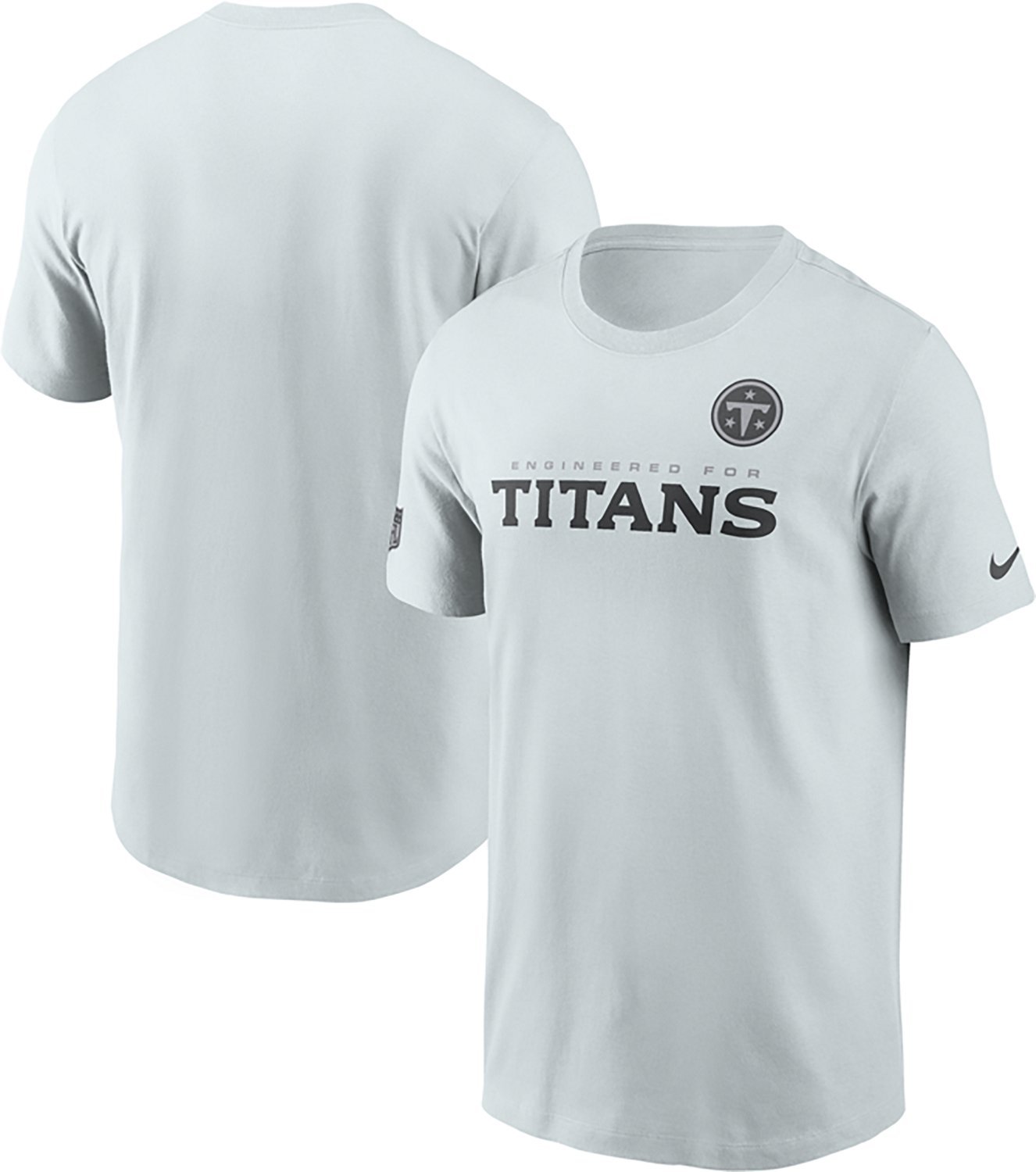 Nike Men's Tennessee Titans Dri-FIT Team Issue Graphic T-shirt - view number 3