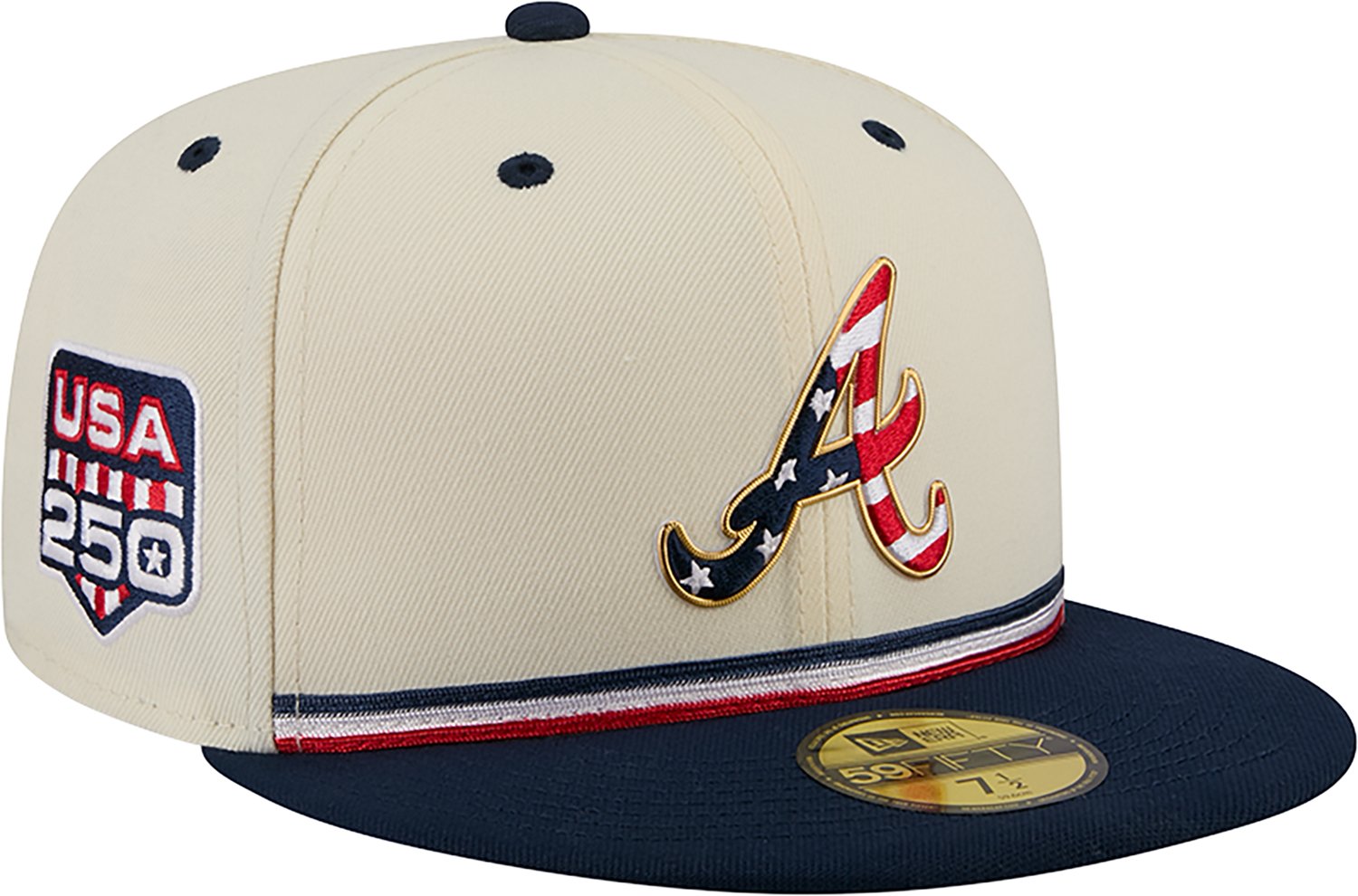 New Era Atlanta Braves 2026 4th of July 59FIFTY Fitted Cap - view number 3