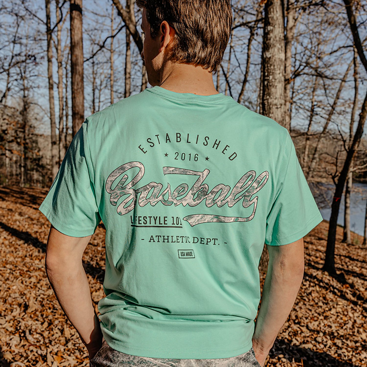 Baseball Lifestyle 101 Men's Realtree Established T-shirt - view number 4