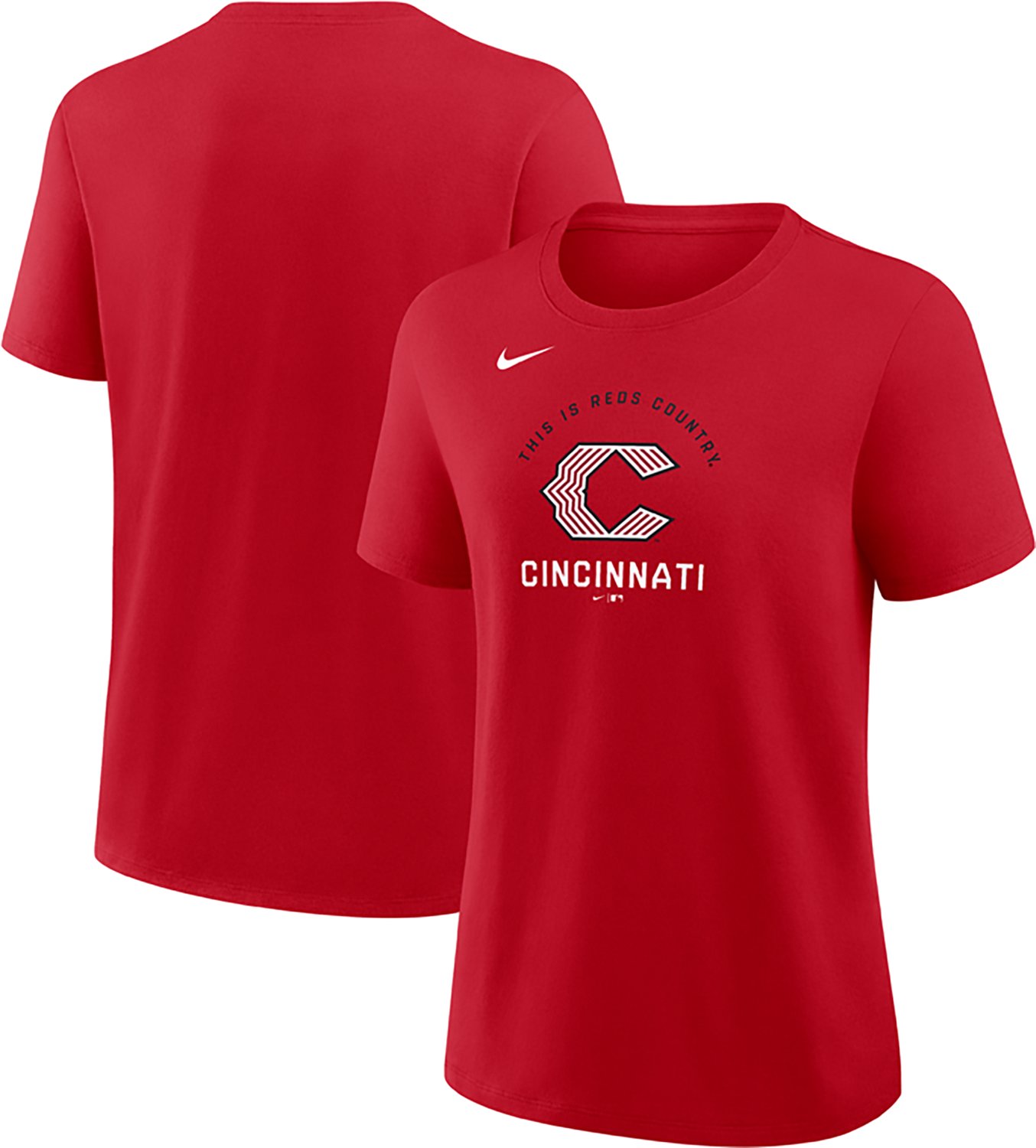 Nike Women's Cincinnati Reds City Connect T-Shirt - view number 3