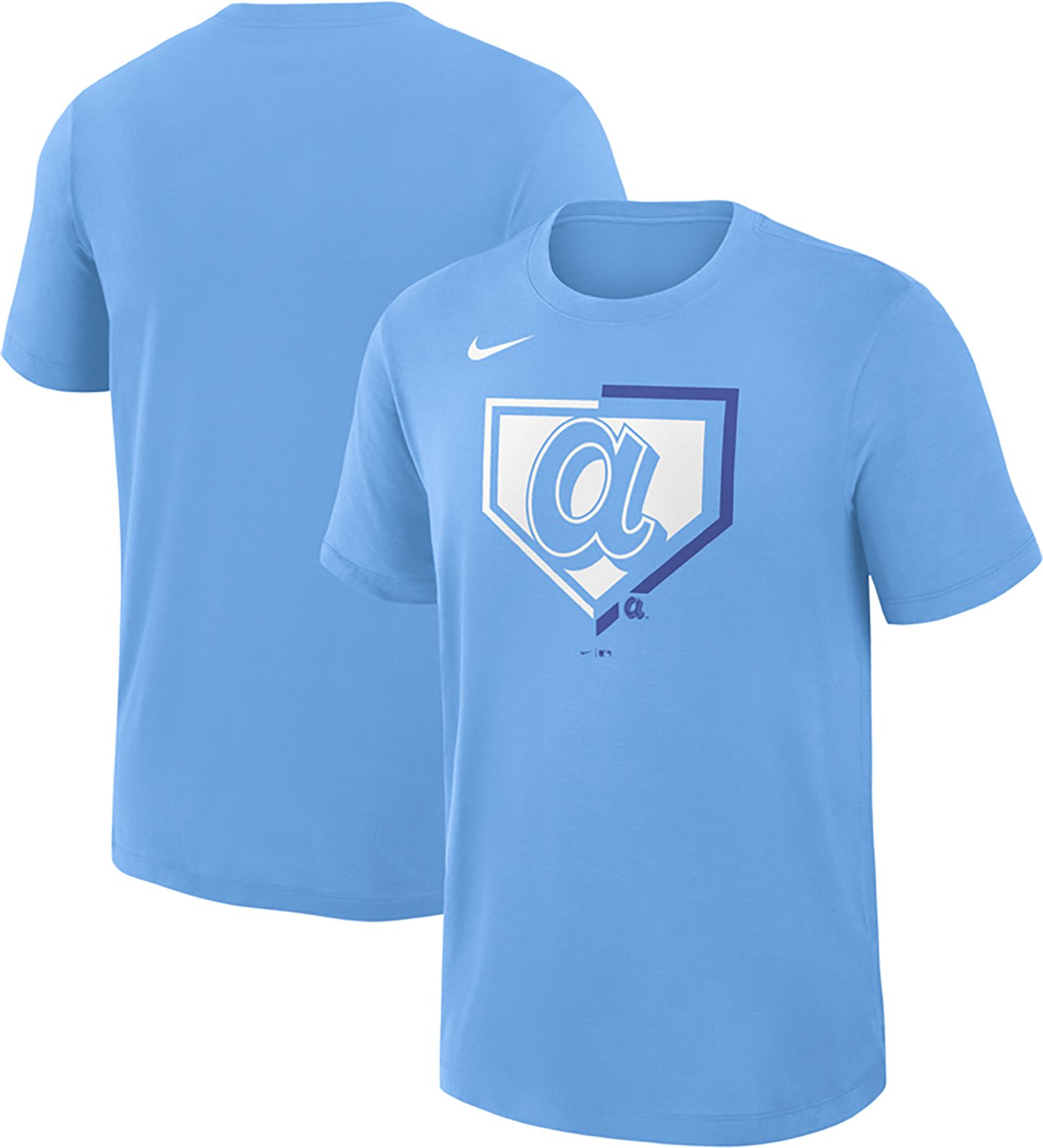 Nike Men's Atlanta Braves City Connect Logo Novelty T-Shirt - view number 3
