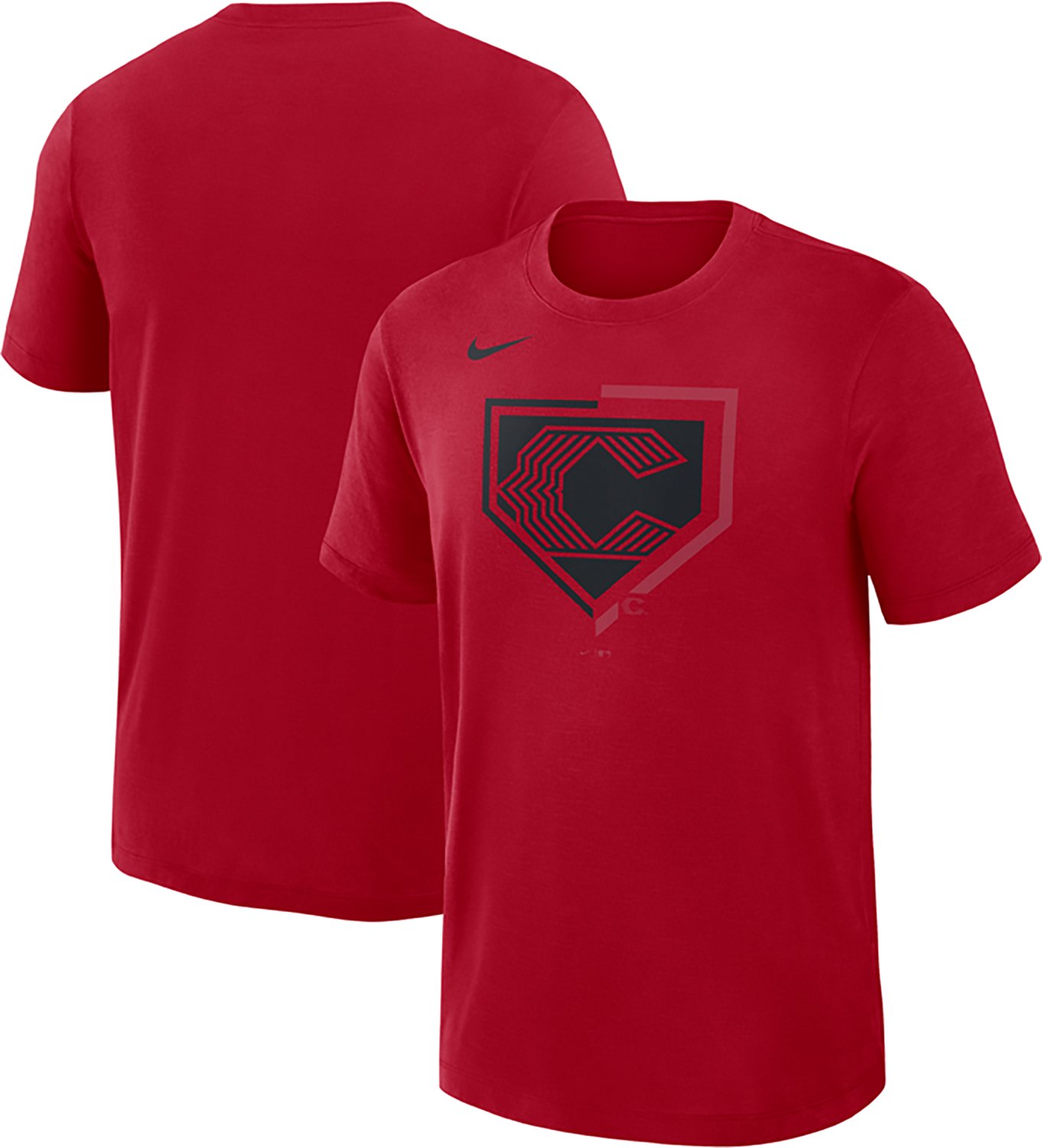 Nike Men's Cincinnati Reds City Connect Logo Novelty Short Sleeve T-shirt