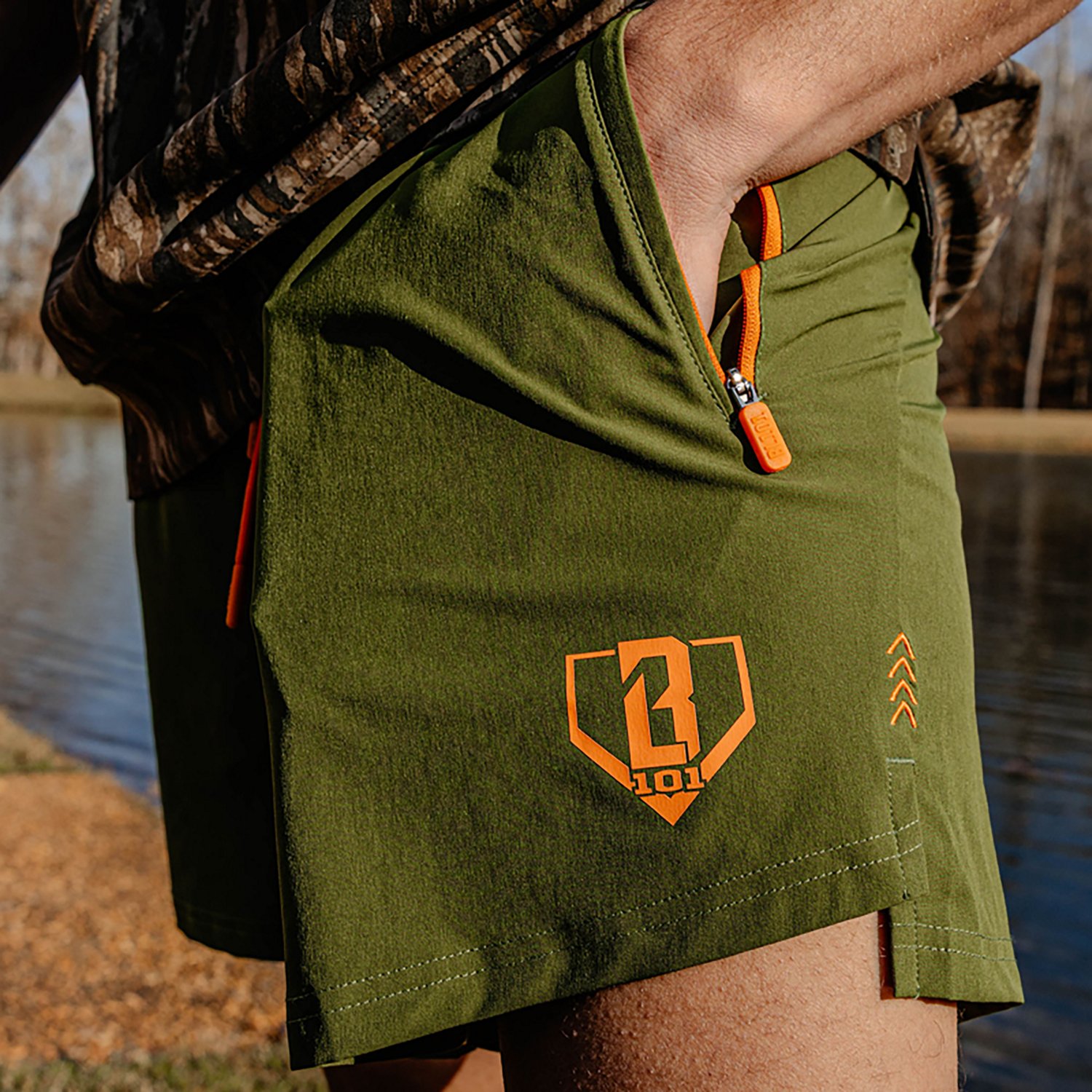 Baseball Lifestyle 101 Men's Realtree Aspect Pro Series V2 Shorts with Liner 5 in. - view number 2