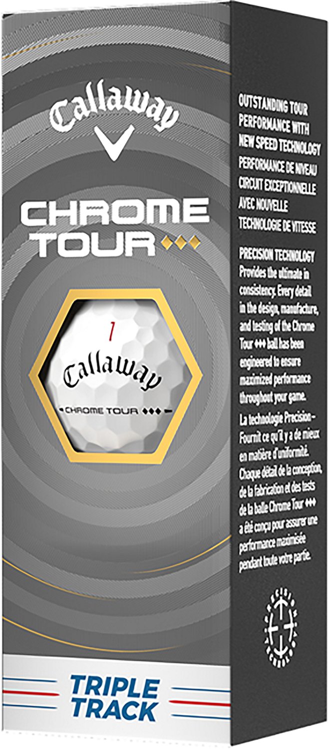 Callaway 2026 Chrome Tour Triple Diamond Triple Track Golf Balls 12-Pack - view number 2
