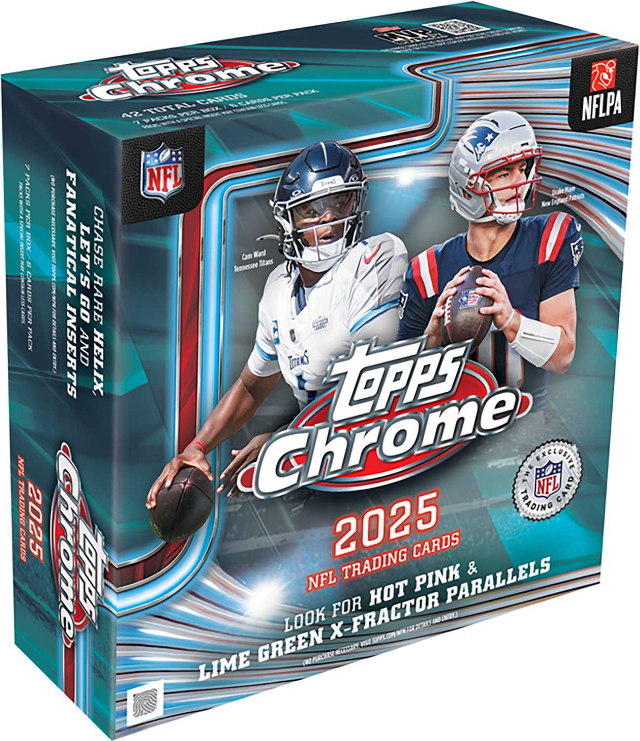 Topps 2025 Chrome Football Mega Box