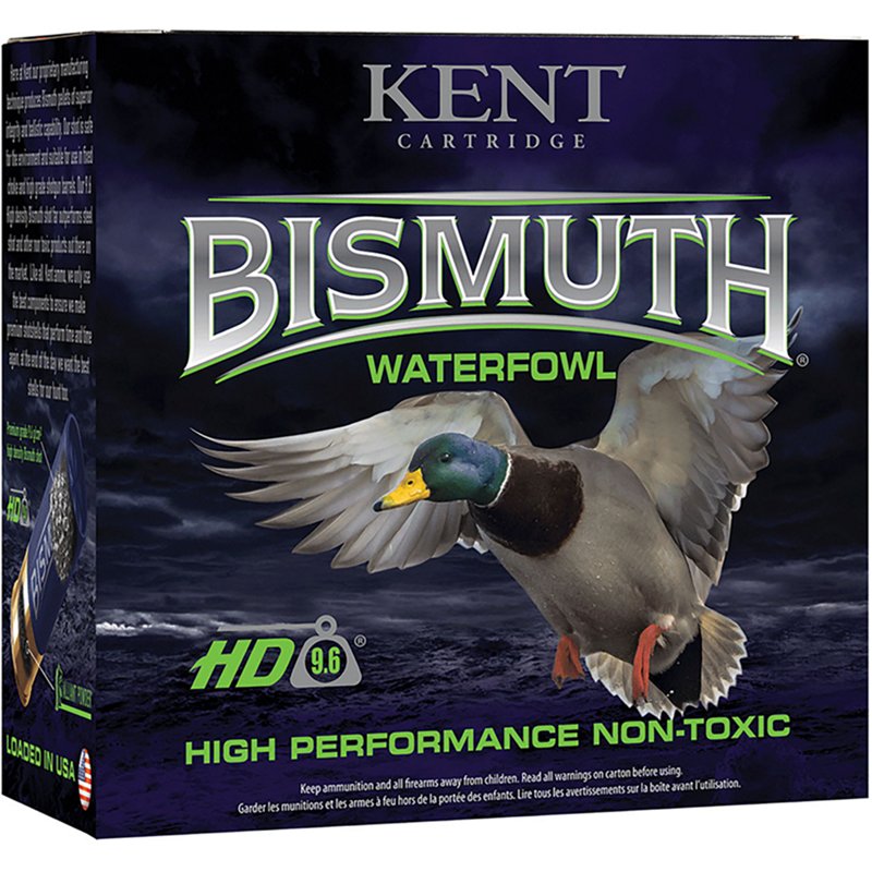 Kent Cartridge Bismuth 12 Gauge 4 Shotshells  25 Rounds