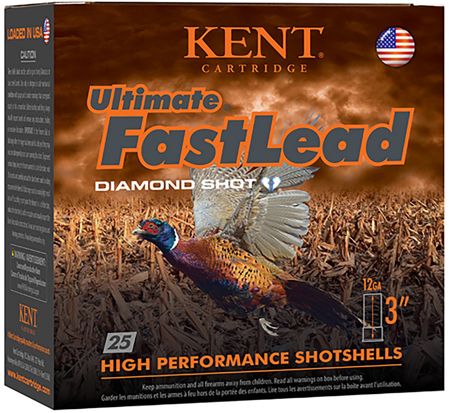 Kent Cartridge Ultimate Fast Lead 12 Gauge #4 Shotshells