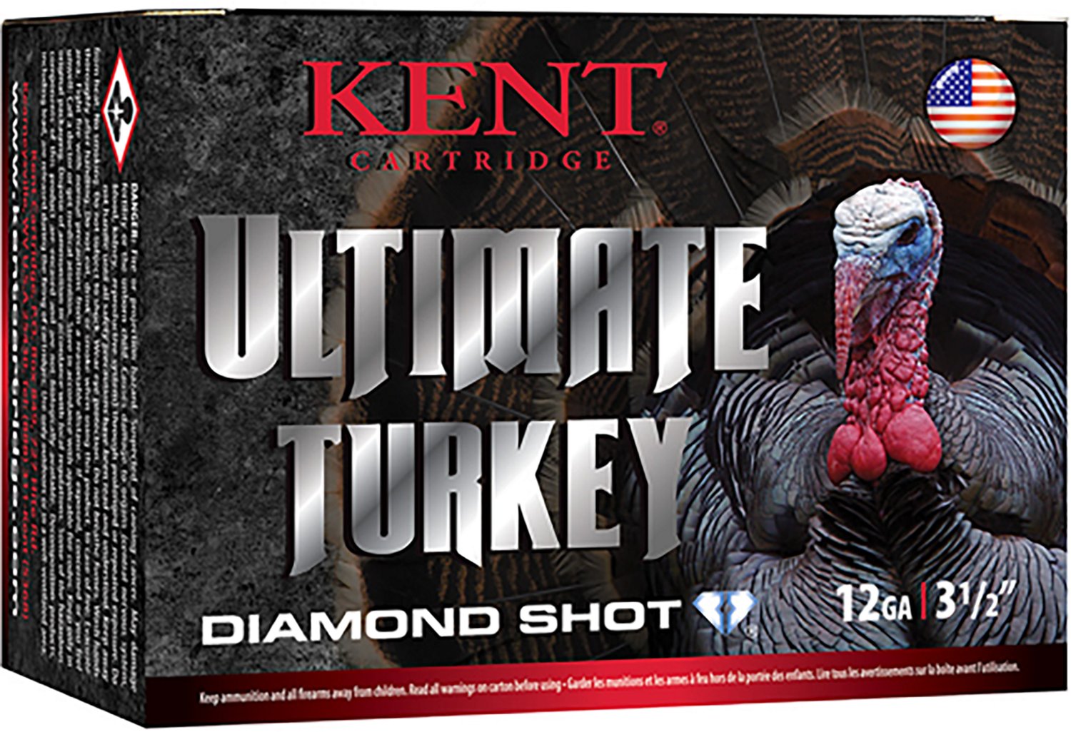 Kent Cartridge Ultimate Turkey 12 Gauge #5 Shotshells - 25 Rounds