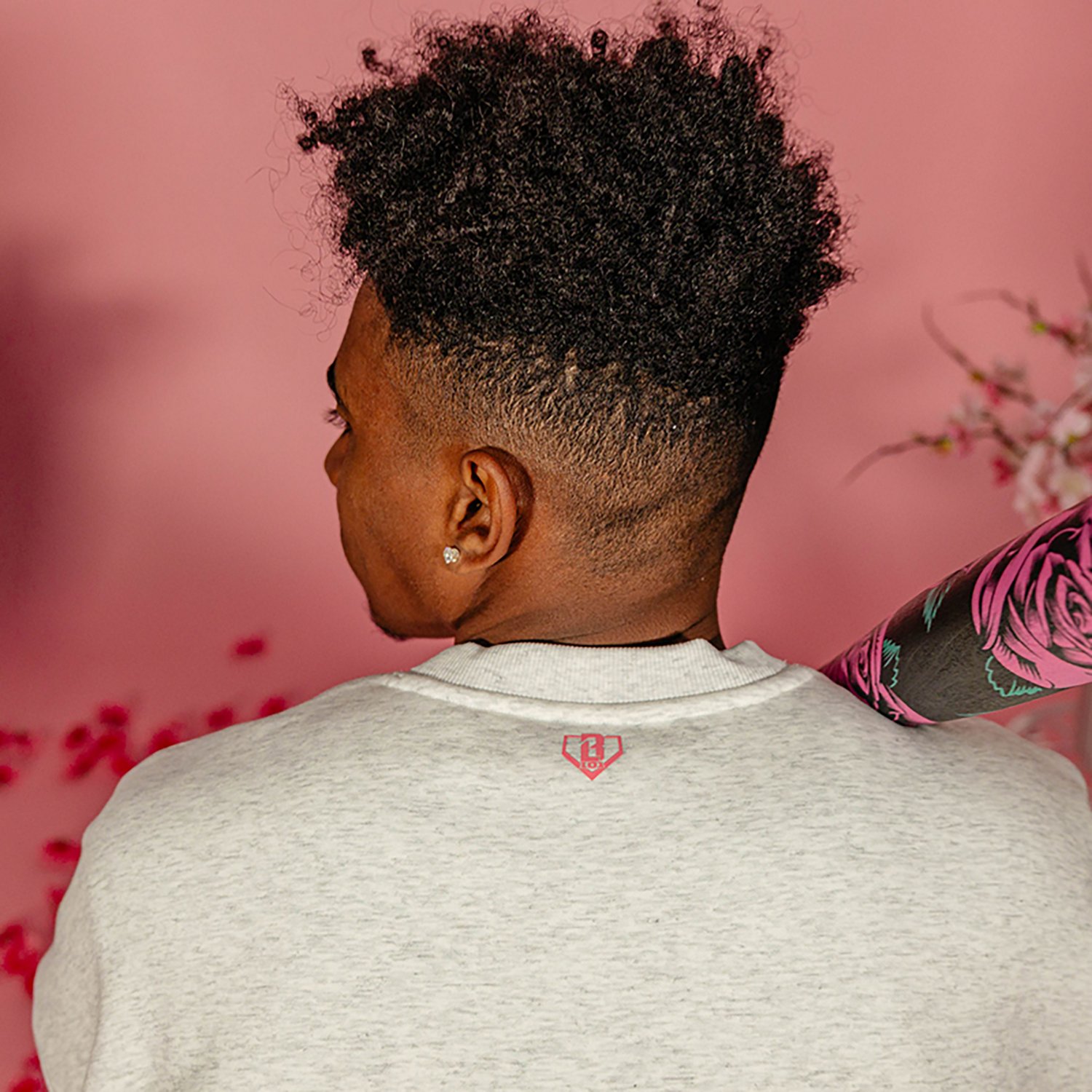 Baseball Lifestyle 101 Men's Cherry Blossoms Established Crew Neck Sweatshirt - view number 5