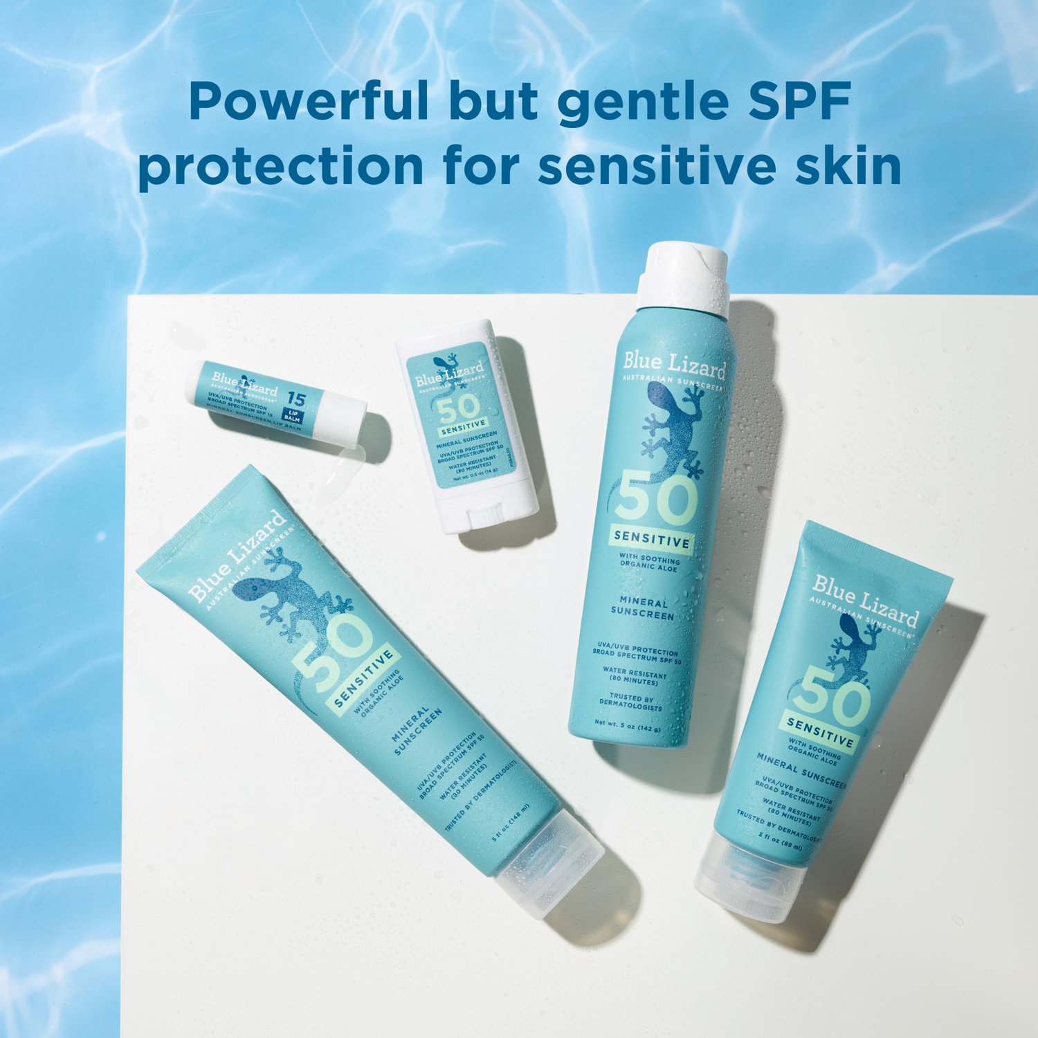 Blue Lizard Sensitive Mineral Sunscreen Lotion - SPF 50 - 3 fl oz - view number 8