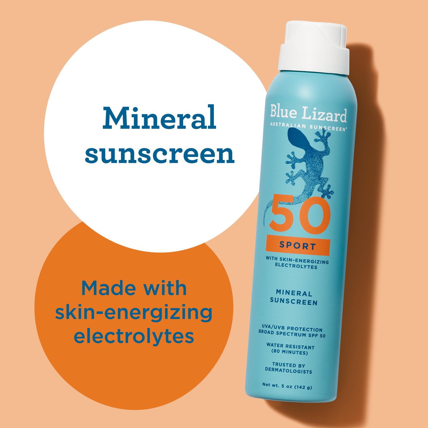 Blue Lizard Sport Mineral Sunscreen Spray - SPF 50 - 5 oz - view number 3