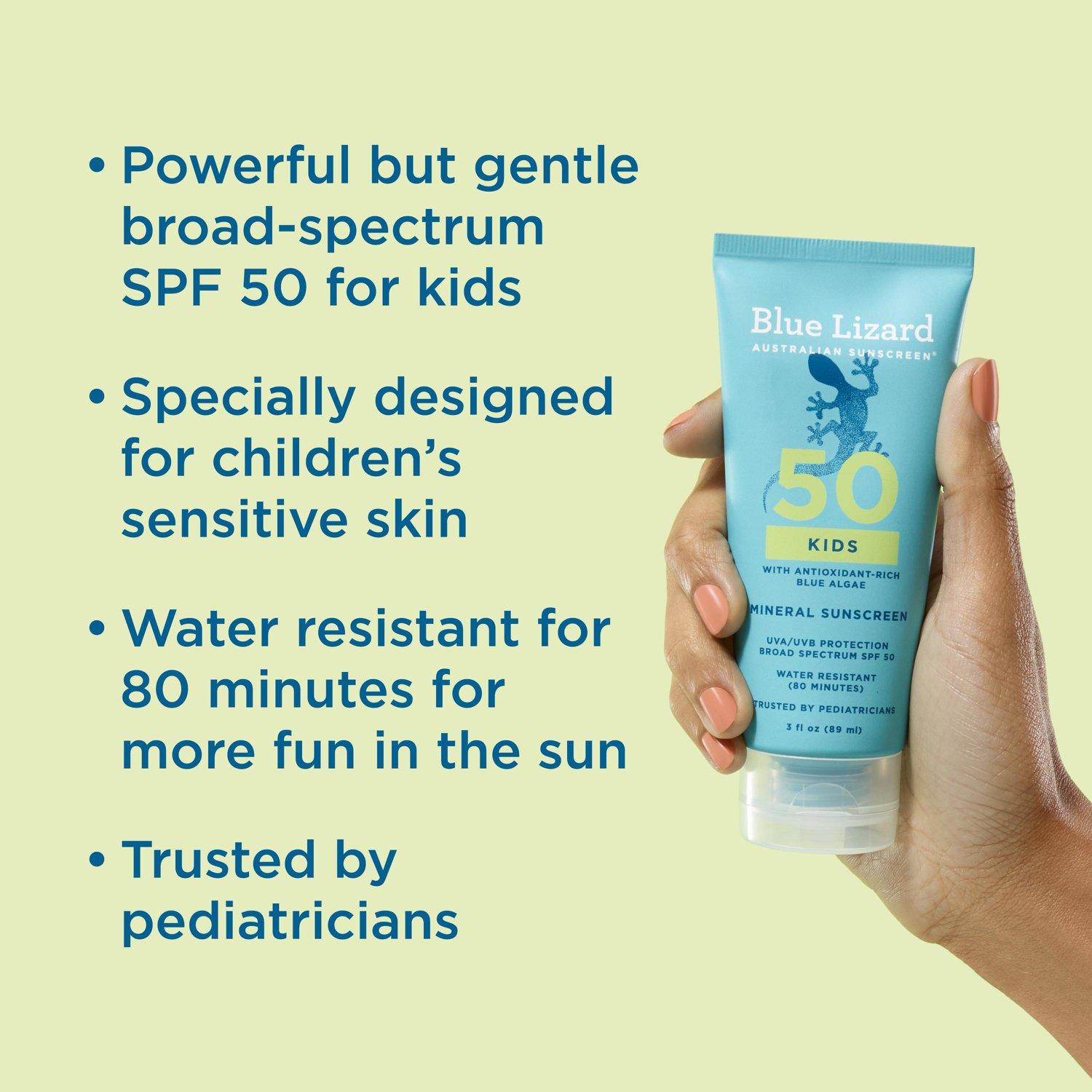 Blue Lizard Kids Mineral Sunscreen Lotion - SPF 50 - 3 fl oz - view number 5