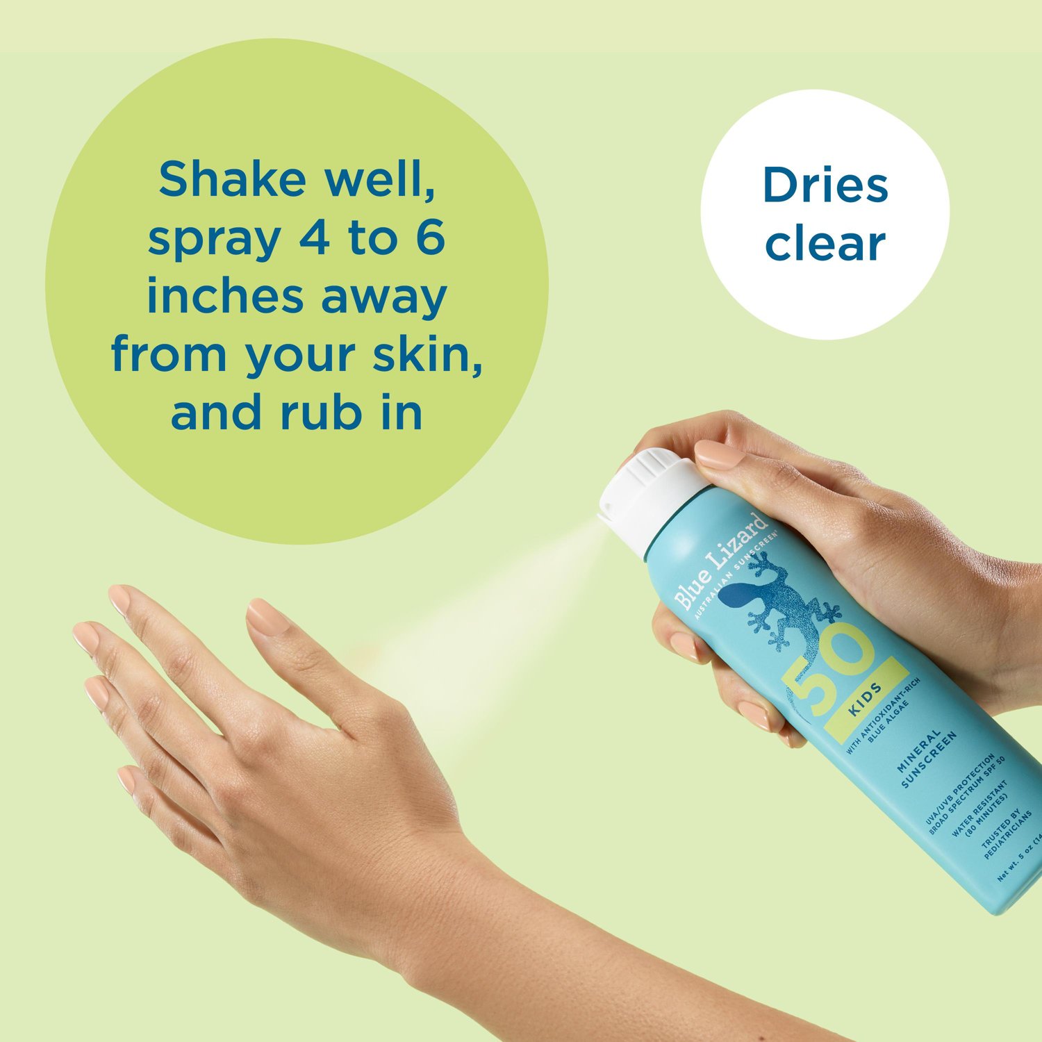 Blue Lizard Kids Mineral Sunscreen Spray - SPF 50 - 5 oz - view number 4