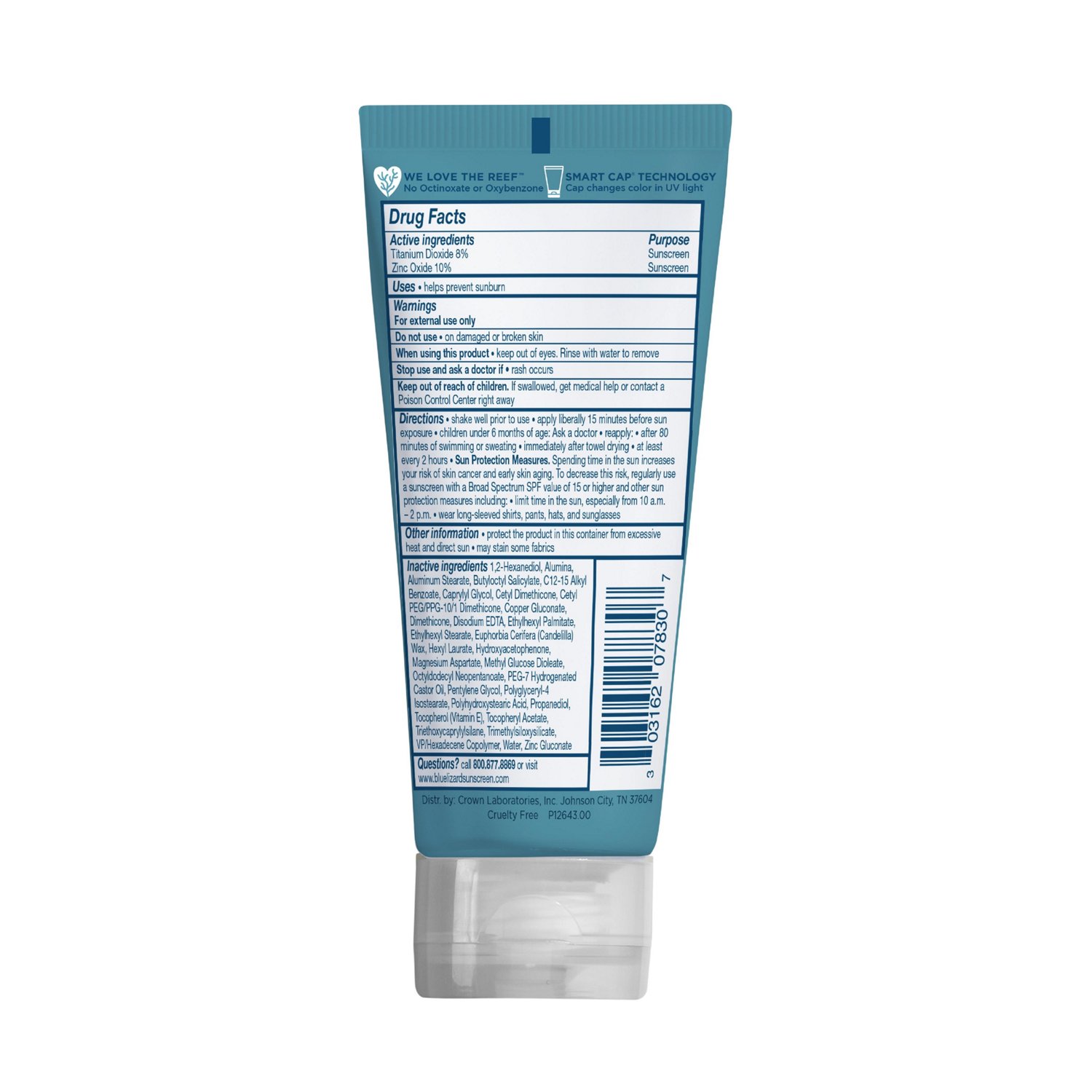 Blue Lizard Sport Mineral Sunscreen Lotion - SPF 50 - 3 fl oz