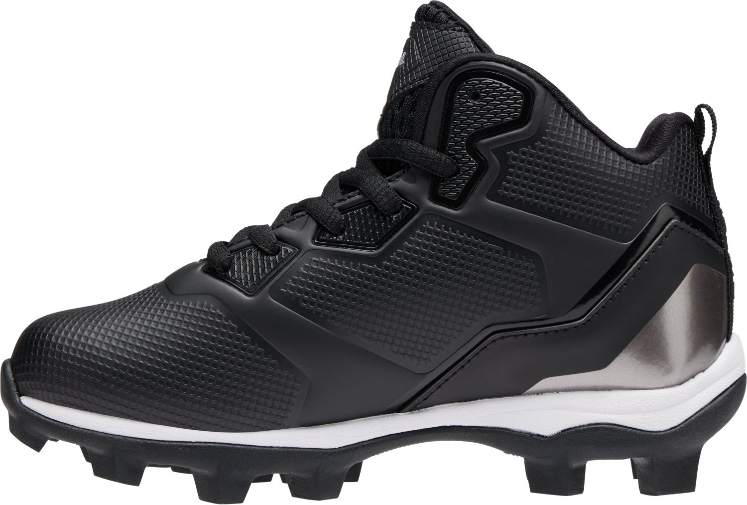 Riddell Kids' Ronan Mid Football Cleat - view number 2